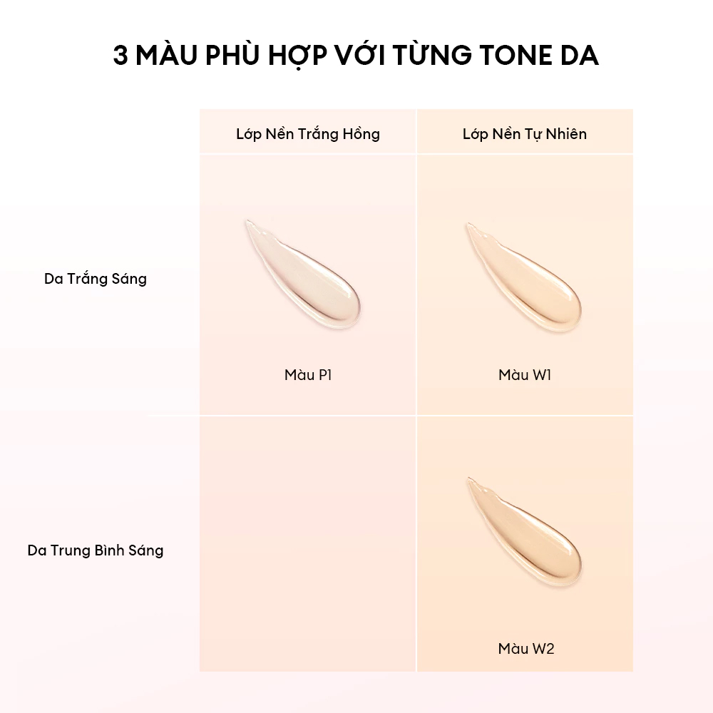 Phấn Nước Chống Nắng Colorkey Brightening Cushion Cream SPF50+PA++++ 11g .#W2 - Hình ảnh chính thức