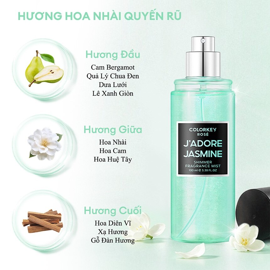 Colorkey-Rose-J-Adore-Jasmine-Fragrance-Mist-100ml-1
