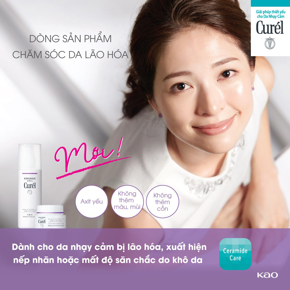 Curel Aging Care Series Moisture Facial Gel-Cream