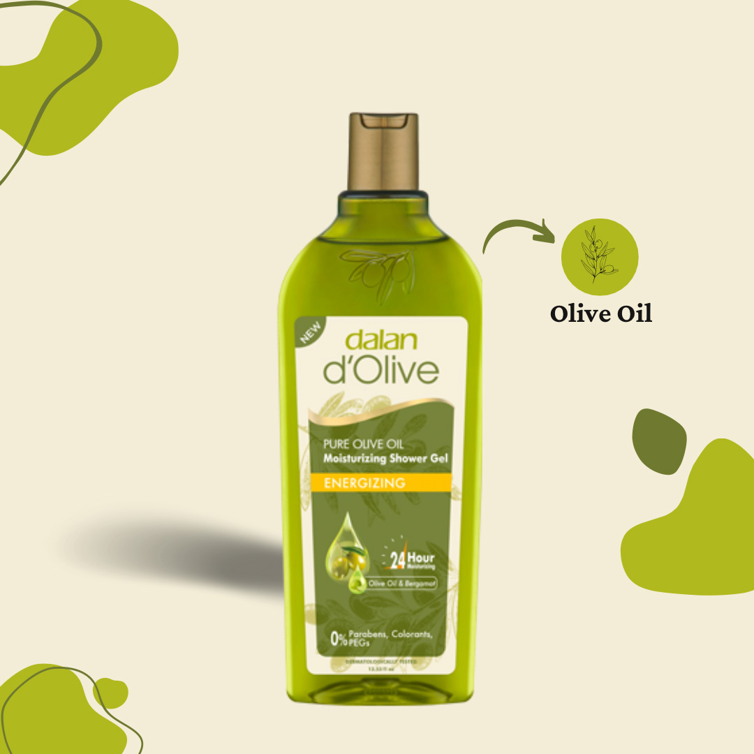 Dalan D'Olive Pure Olive Oil Moisturizing Shower Gel Energizing