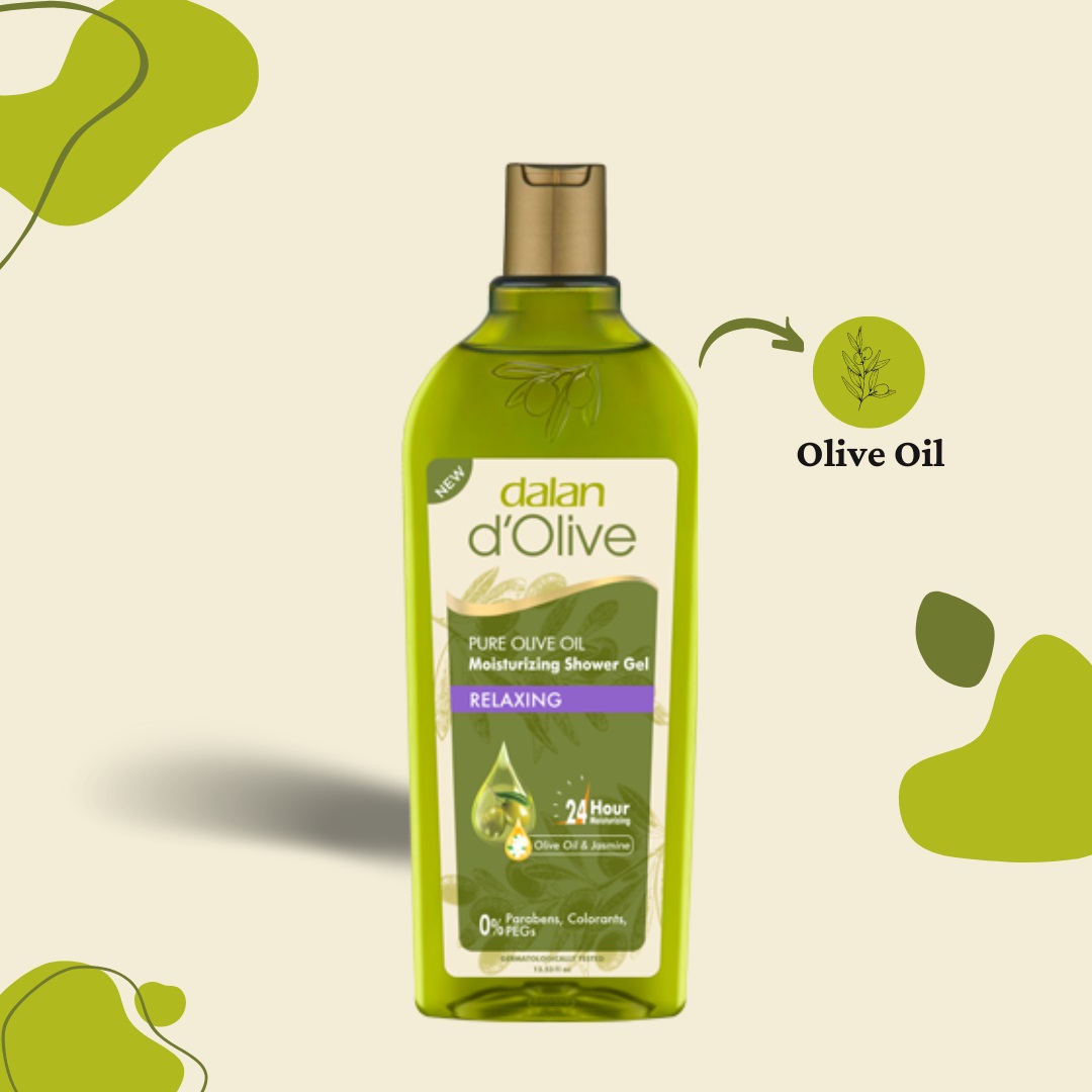 Dalan D'Olive Pure Olive Oil Moisturizing Shower Gel Relaxing