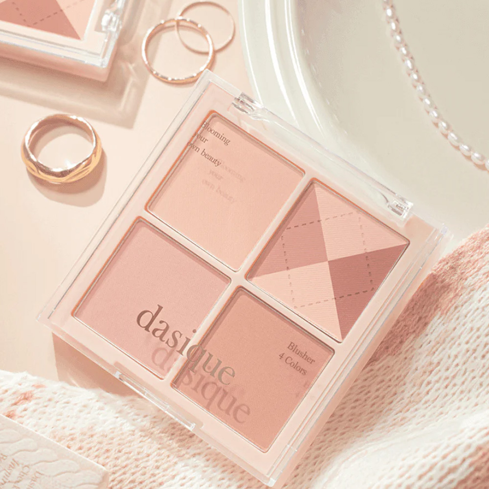 Phấn Má Hồng Dasique Blending Mood Cheek 11.4g .#04 Beige Knit - Hình ảnh chính thức