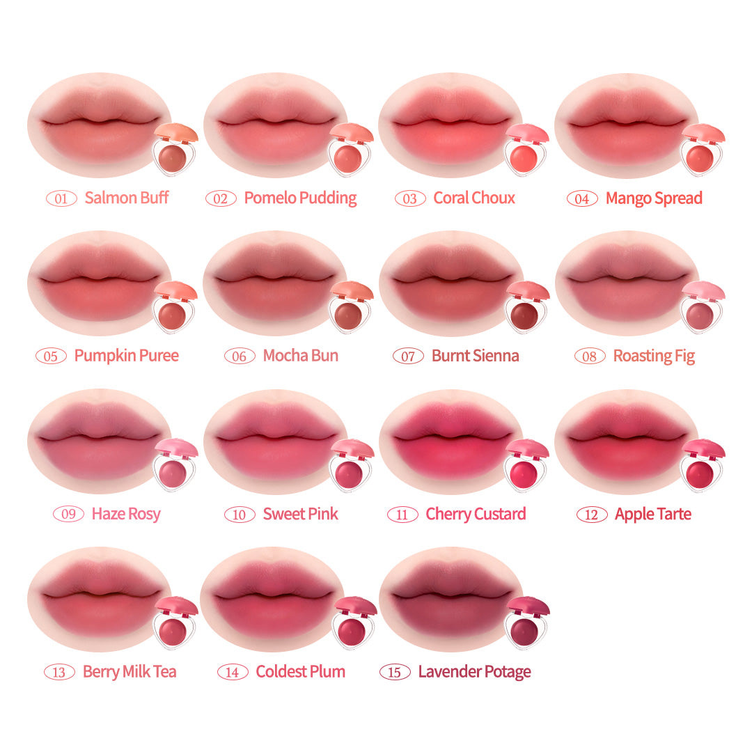 Son Kem Dasique Souffle Color Pot 6.5g Son Kem Dasique Souffle Color Pot 6.5g phù hợp trang điểm má hồng cho mọi phong cách