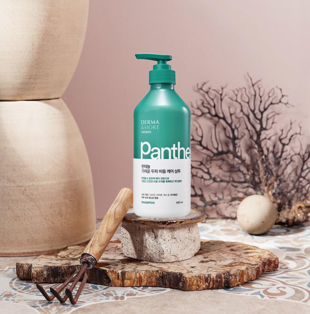 Dầu Gội Giảm Ngứa Da Đầu Derma & More Panthenol Soothing Scalp Care Shampoo 600ml