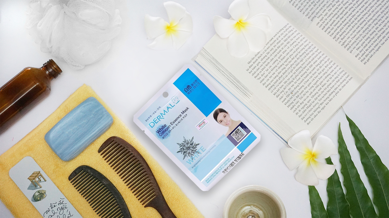 Dermal White Collagen Essence Mask