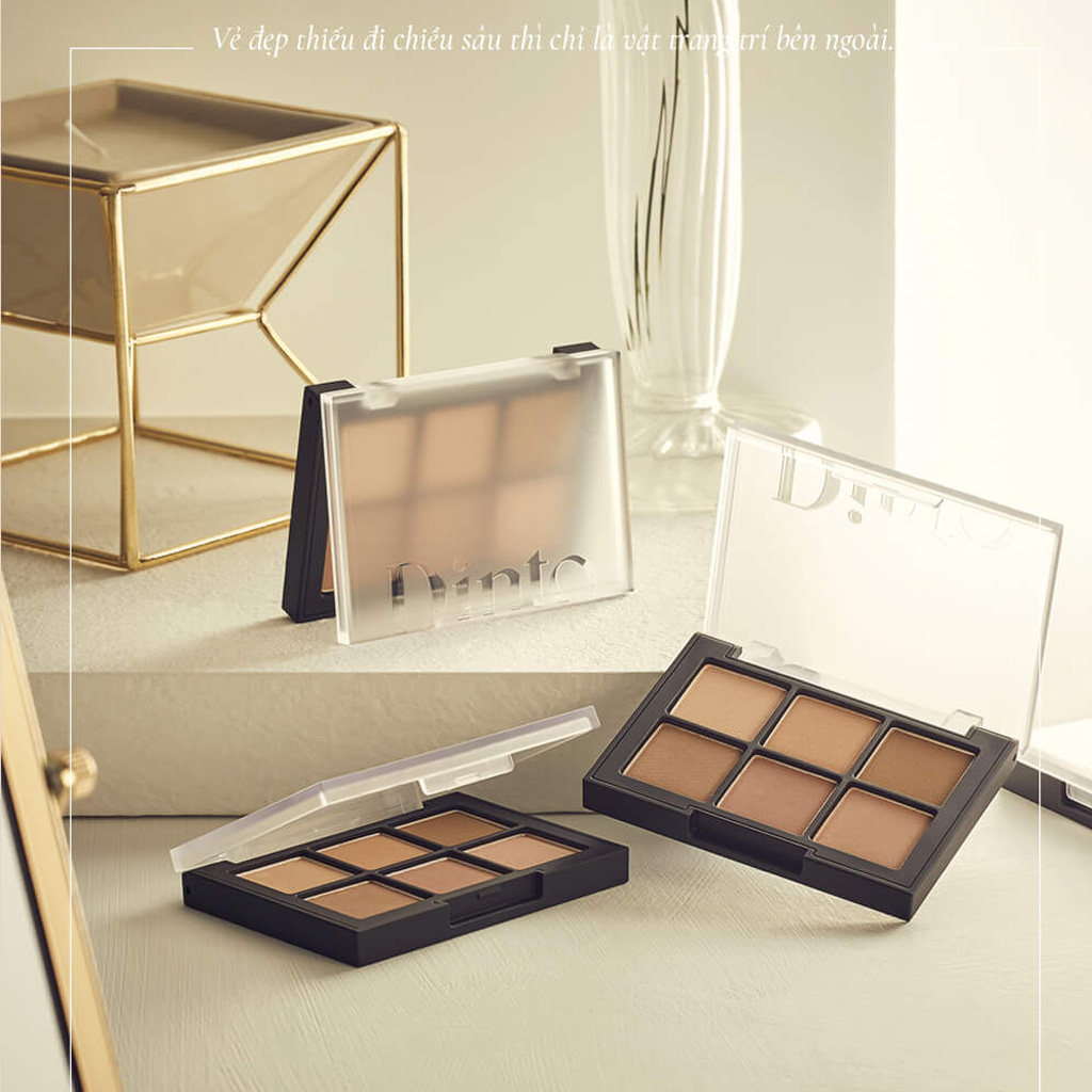 Phấn Mắt Dinto Blur-Finish Shadow 10g là phấn mắt 6 ô, lấy ý tưởng từ các nữ văn hào người Anh ở nhiều thời kỳ. Phấn Mắt Dinto Blur-Finish Shadow 10g là phấn mắt 6 ô, lấy ý tưởng từ các nữ văn hào người Anh ở nhiều thời kỳ - 1