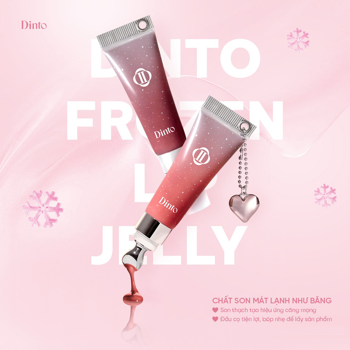 Son Thạch Dinto (Snedronningen Collection) Frozen Lip Jelly 10ml - 2