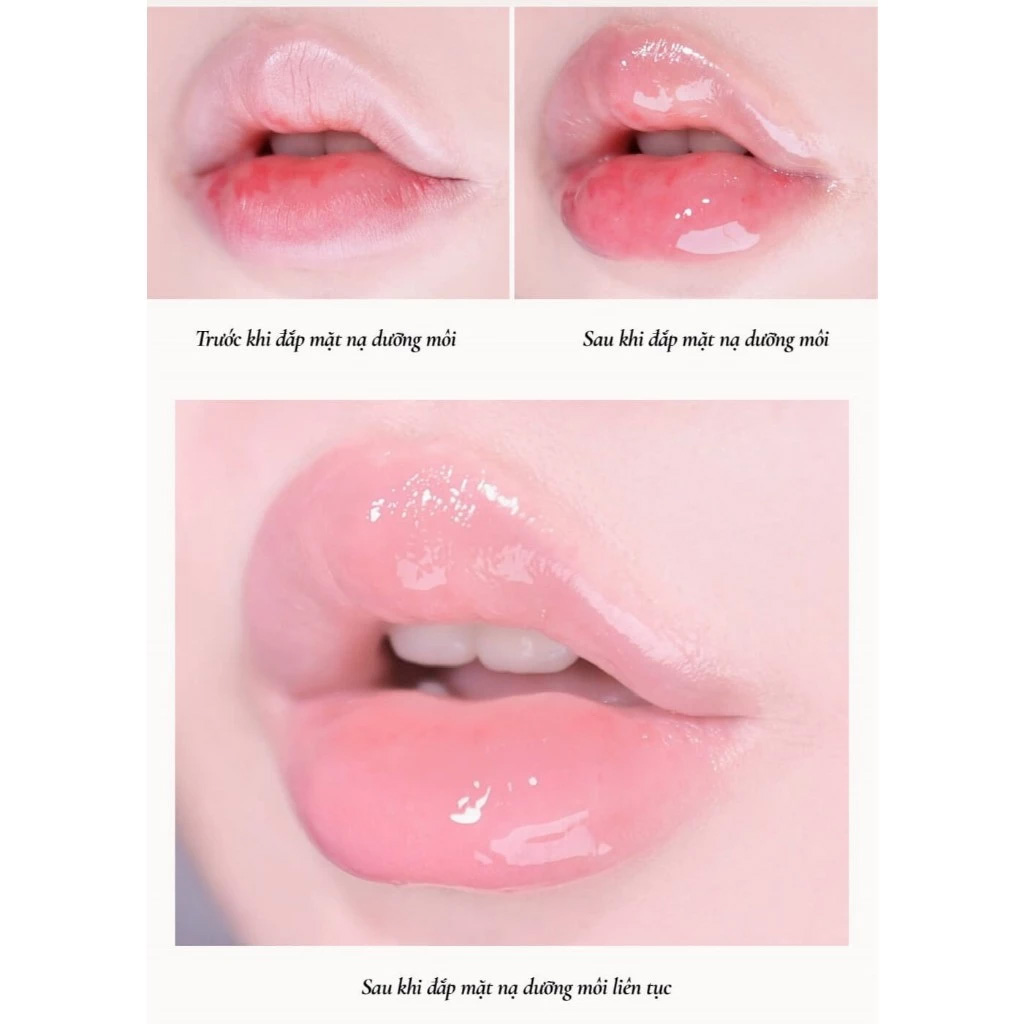 Mặt Nạ Dưỡng Môi Dinto Repairing Lip Essence Mask 3.5g lại cảm giác dễ chịu tức thì cho đôi môi khô Mặt Nạ Dưỡng Môi Dinto Repairing Lip Essence Mask 3.5g - 1