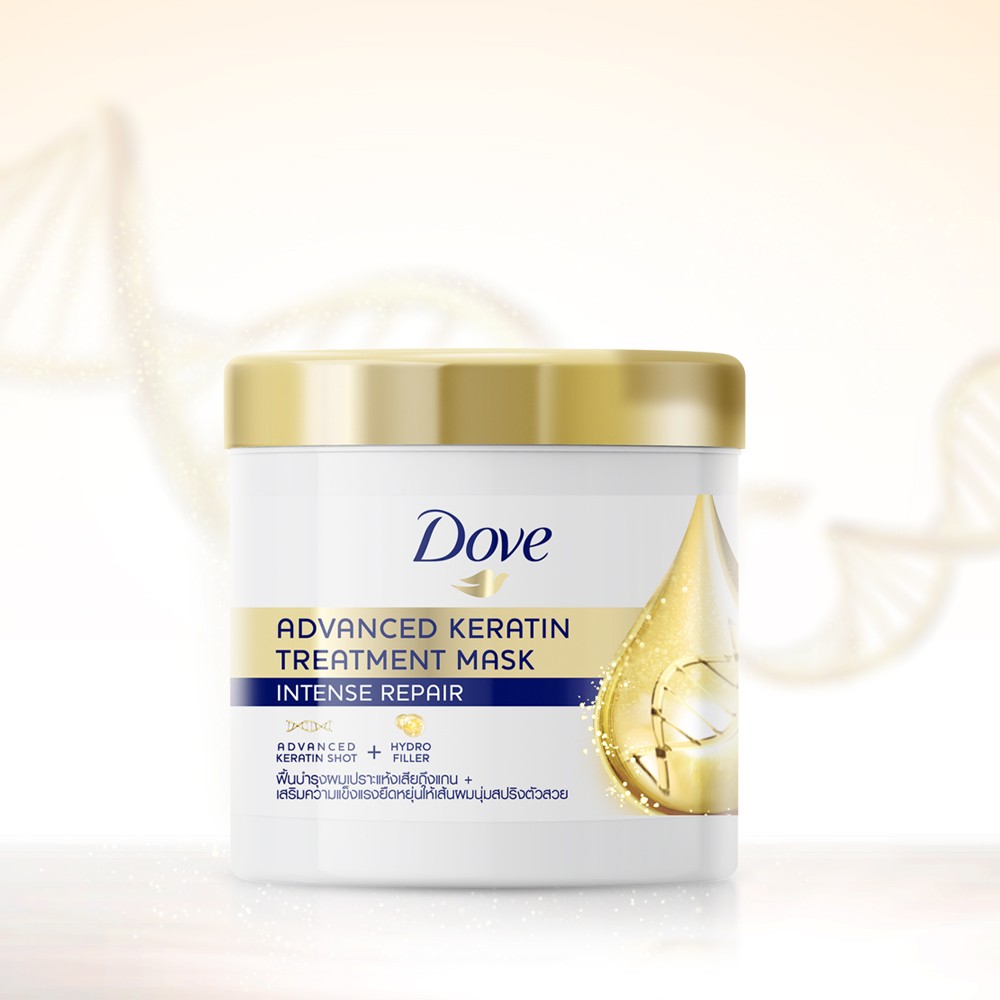 Dove Advanced Keratin Treatment Mask Intense Repair 180ml