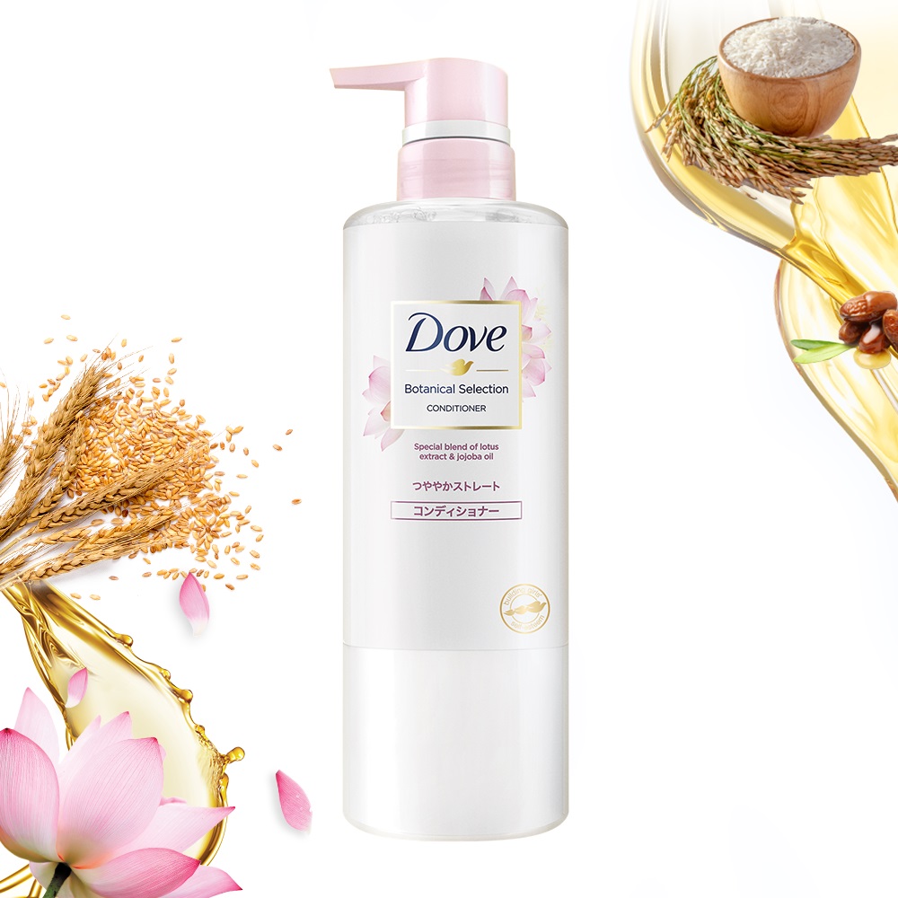 Dove Botanical Selection Glowing Straight Conditioner Lotus & Jojoba Oil