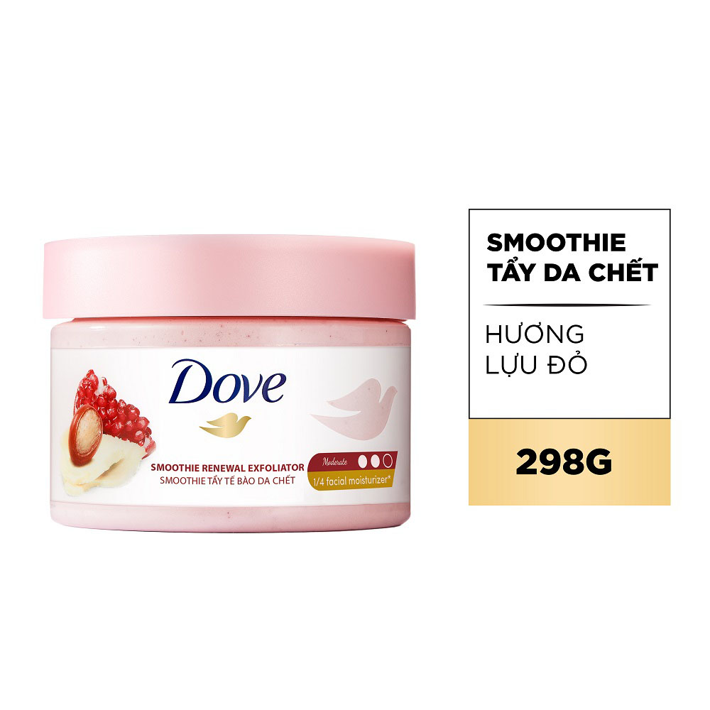 Dove Moisturizing Body Scrub Pomegranate Fragrance 298g