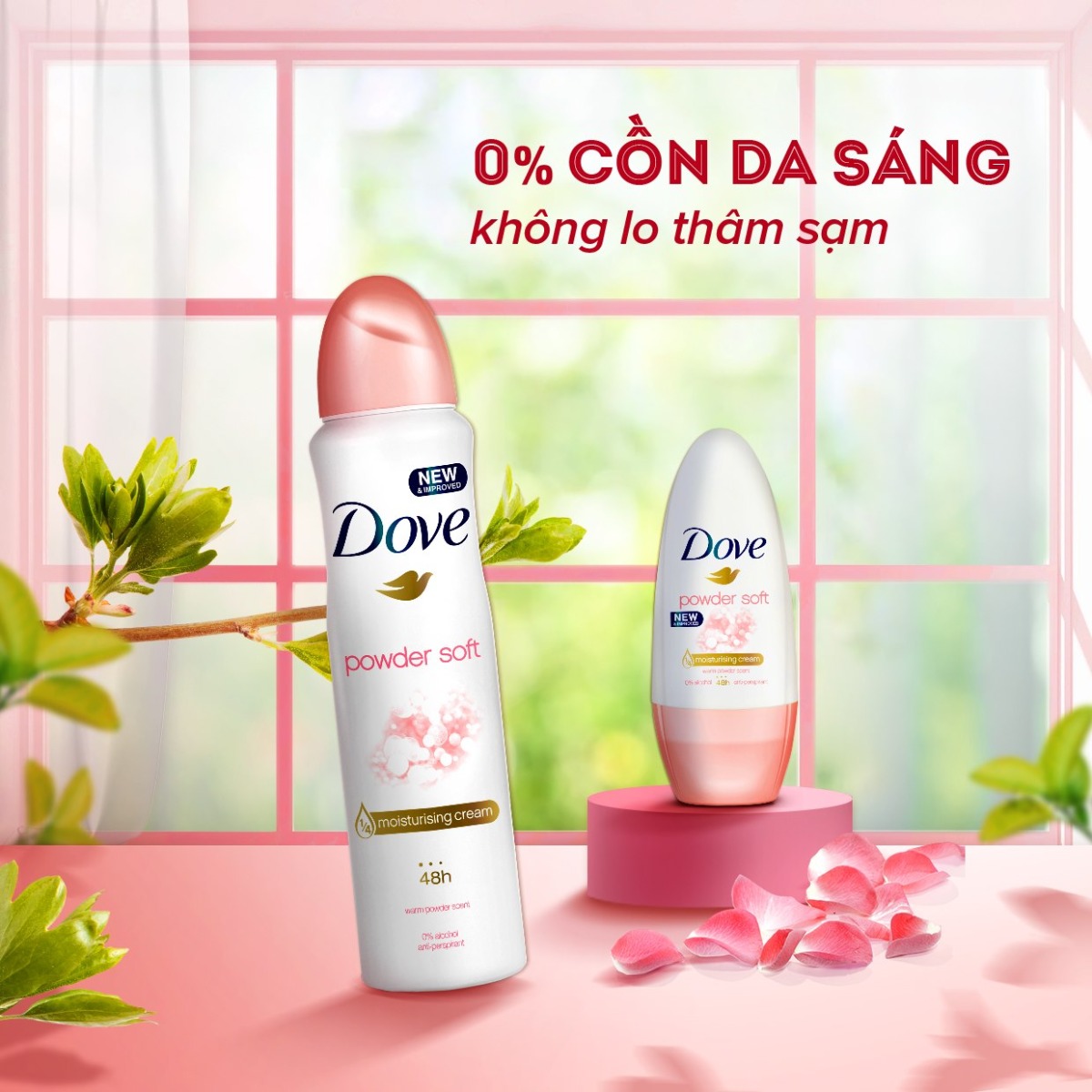 Dove Powder Soft Deodorant Spray