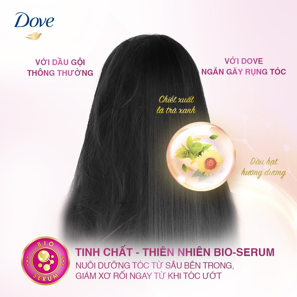 Mua ngay DOVE, Dầu Gội Dove Ngăn Gãy Rụng Tóc 880g (854ml) với khuyến mãi  đặc biệt | Watsons VN