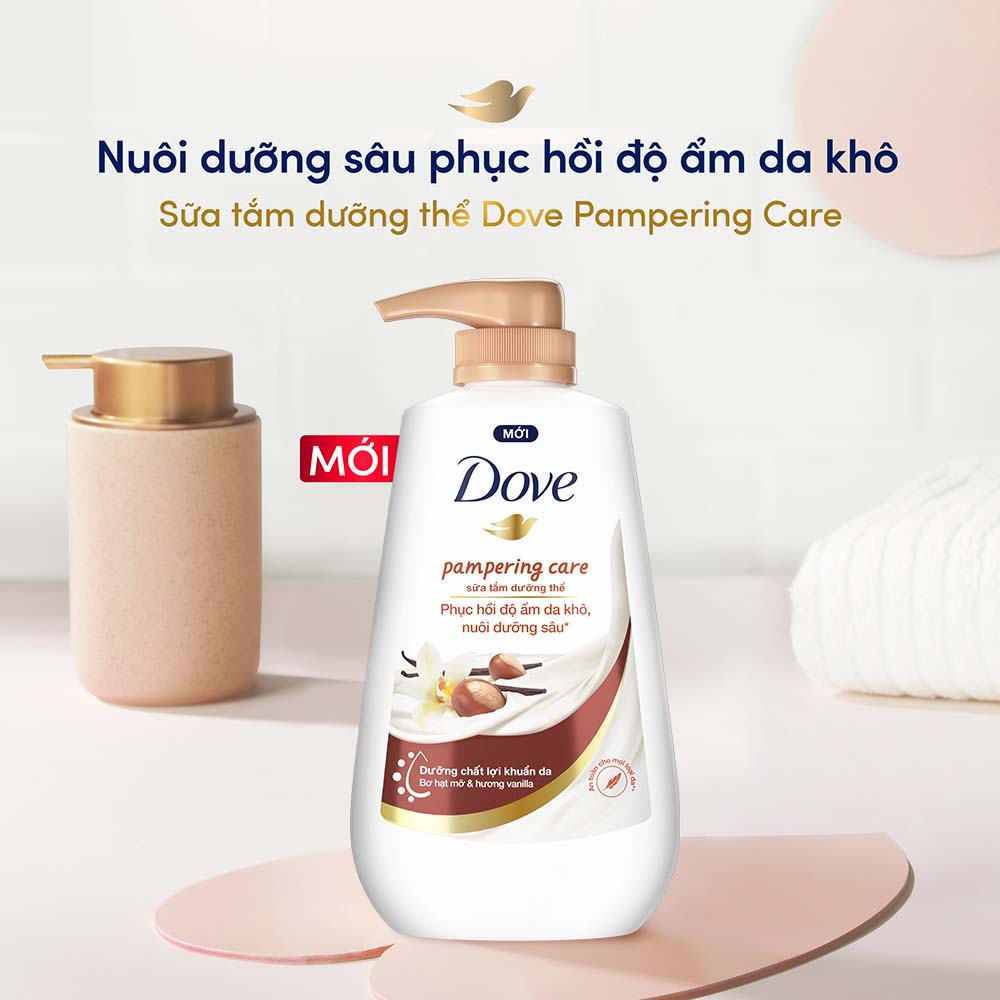 Dove Shower Gel Pampering Care 500g