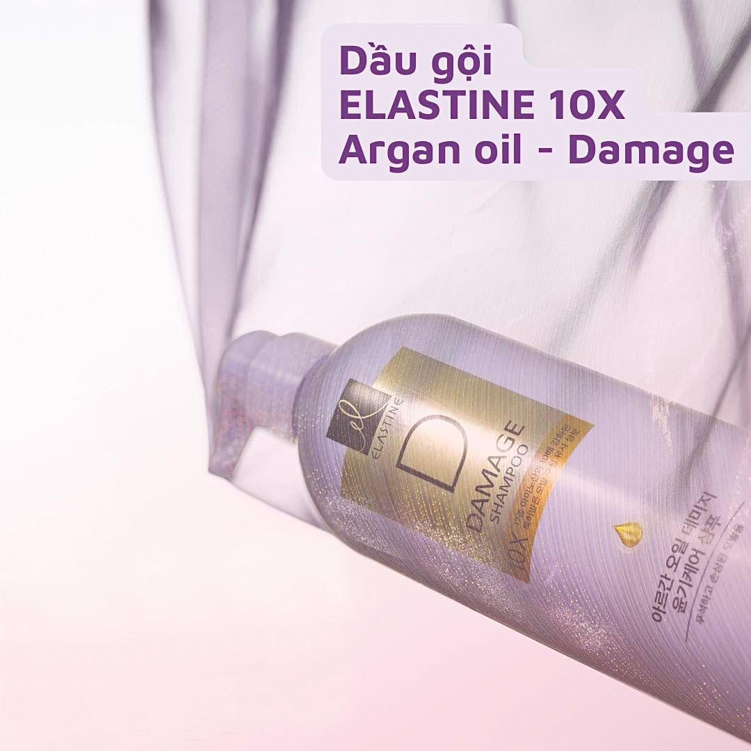 Elastine Argan Oil Damage Care 10X Shampoo 680ml