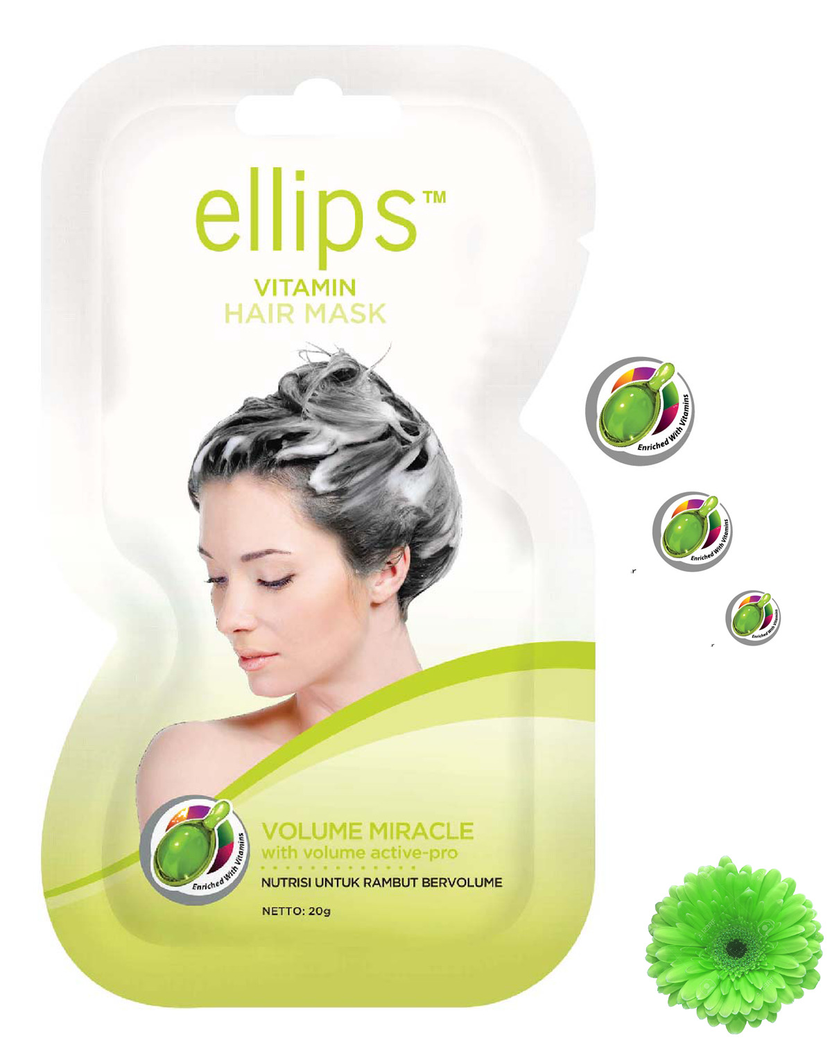 Ellips Hair Vitamin Hair Mask Volume Miracle