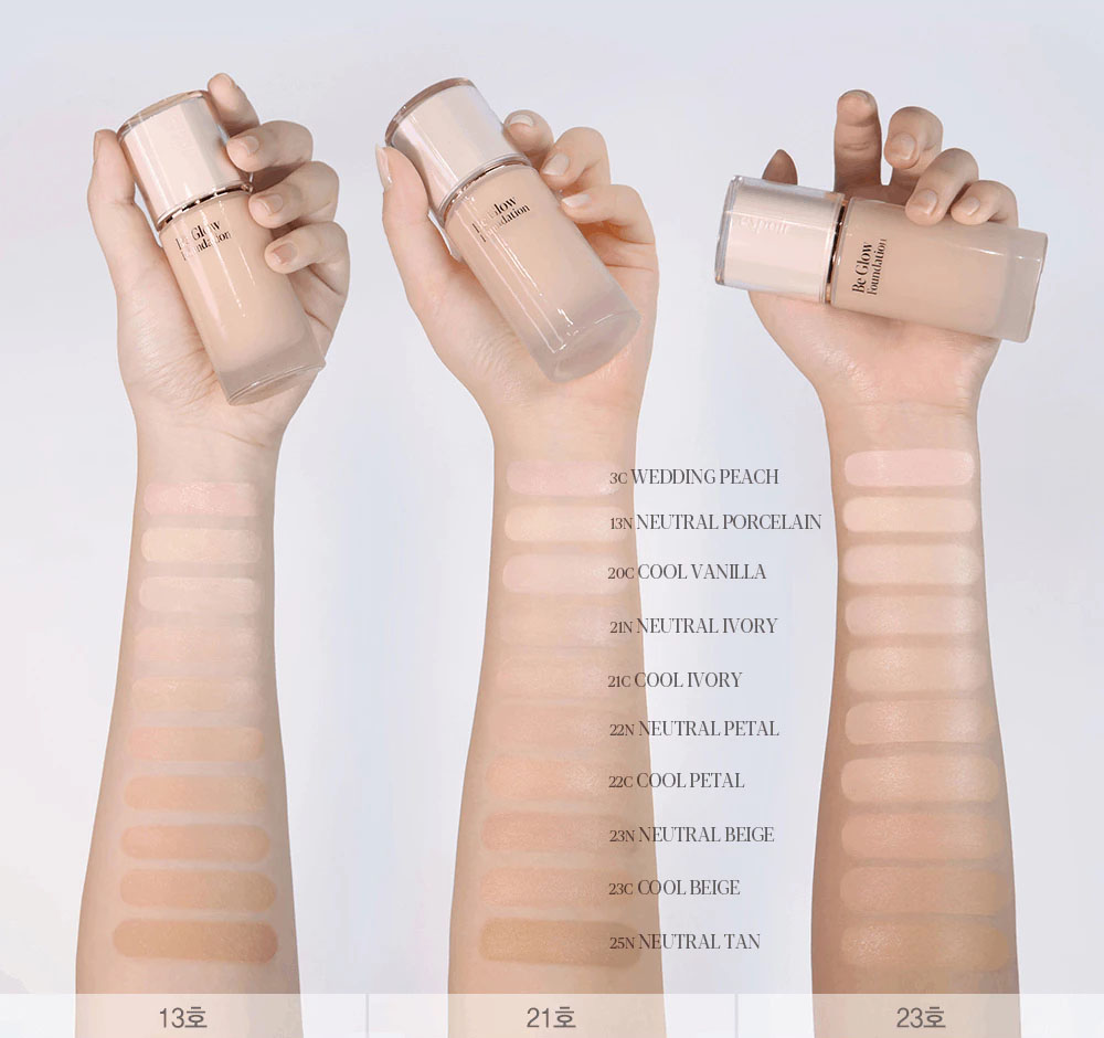 Kem Nền Espoir Be Glow Foundation 30g .#Cool Petal - Hình ảnh chính thức