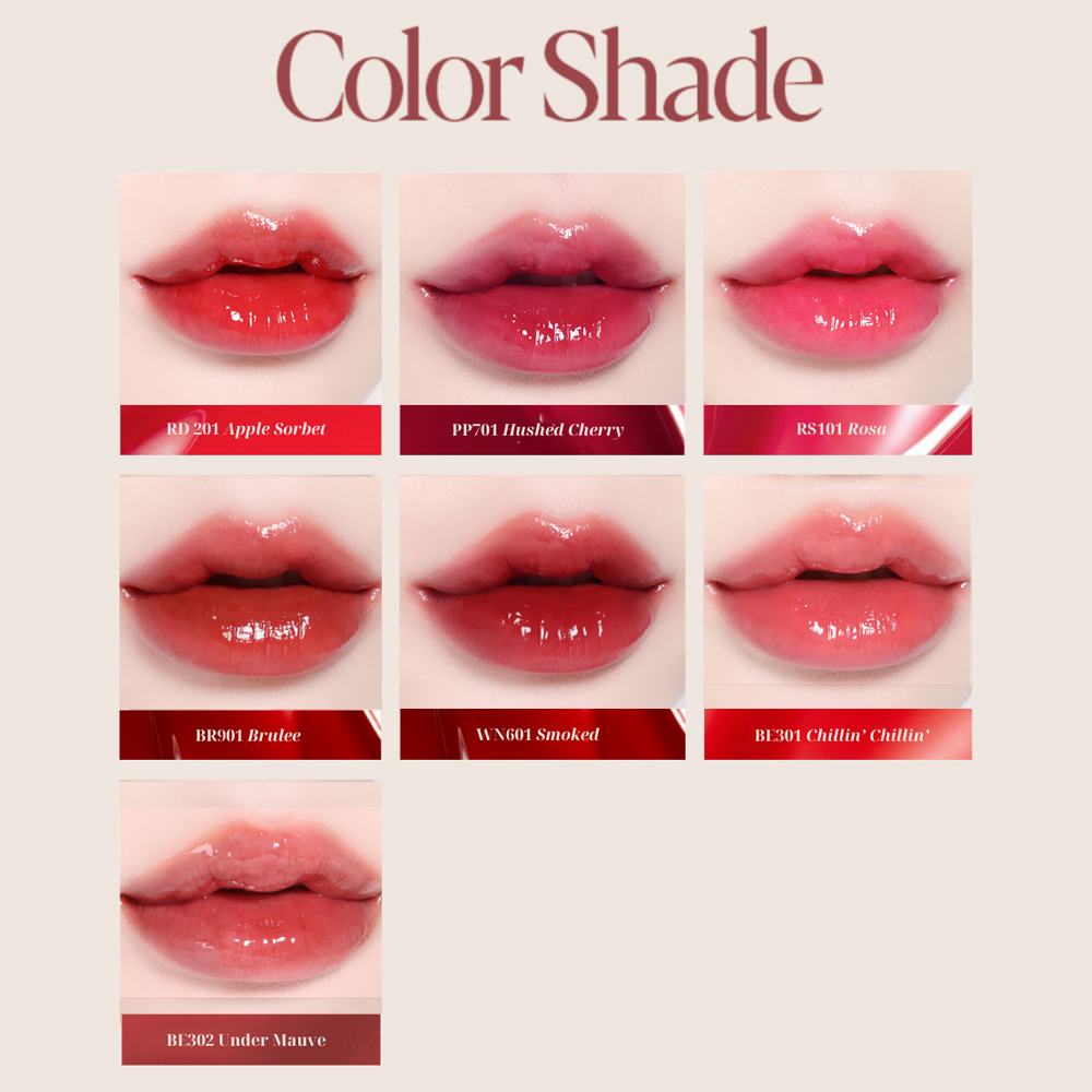 Son Bóng Espoir Couture Lip Tint Glaze 4g .#03 Chillin Chillin - Hình ảnh chính thức