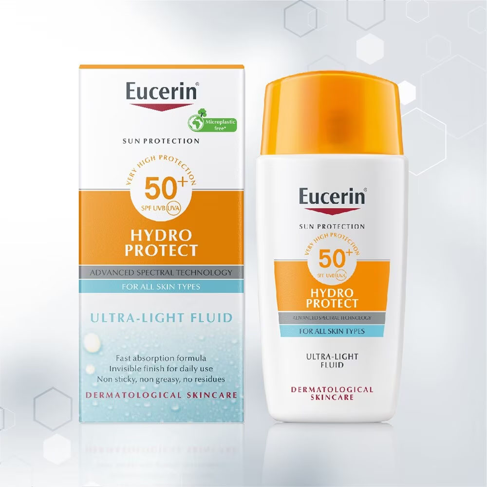 Kem Chống Nắng Eucerin Sun Face Hydro Protect Ultra-Light Fluid SPF50+ 50ml - 1