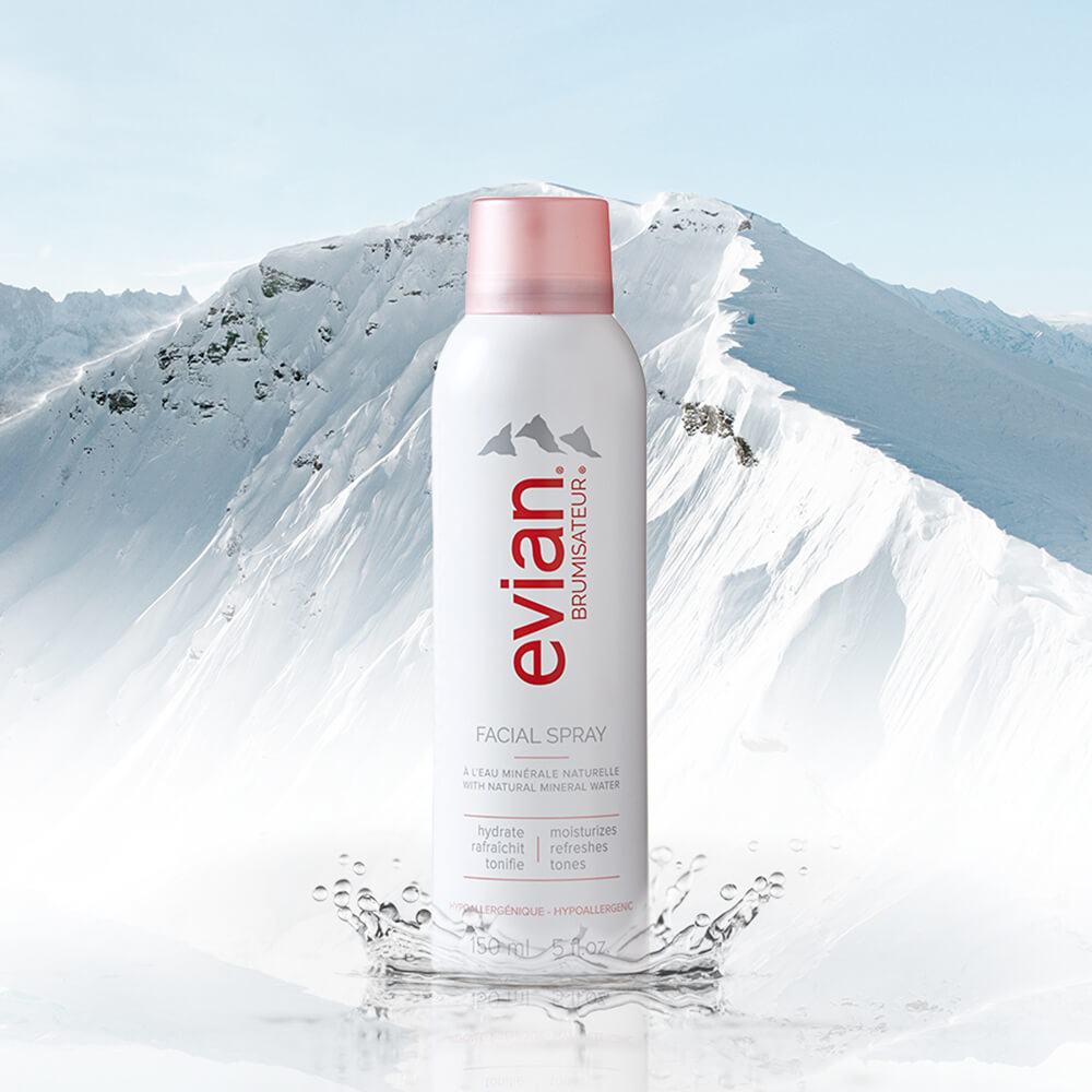 Evian Brumisateur Natural Mineral Water Facial Spray 150ml