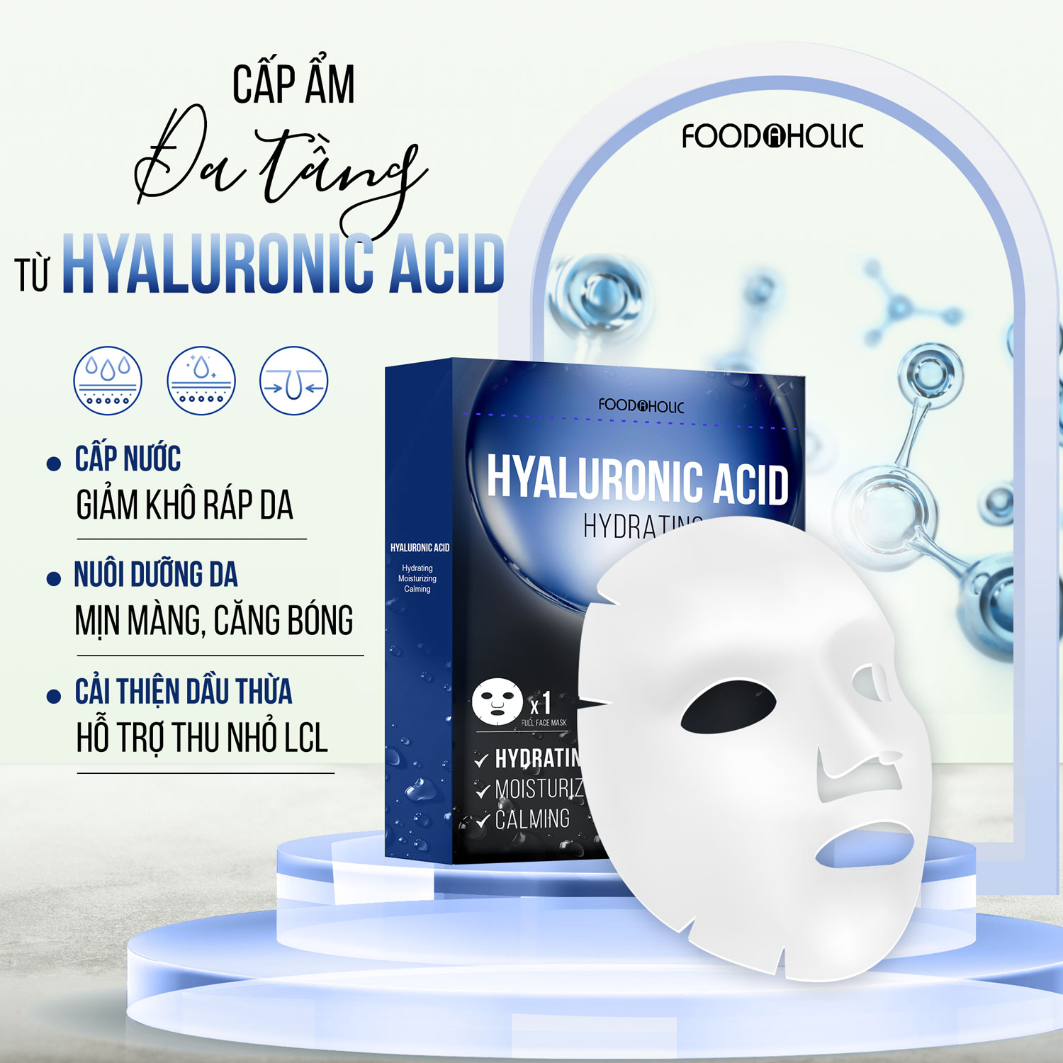 Foodaholic Hyaluronic Acid Hydrating Mask 23ml