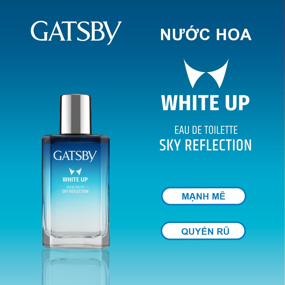 Gatsby White Up Eau De Toilette Sky Reflection