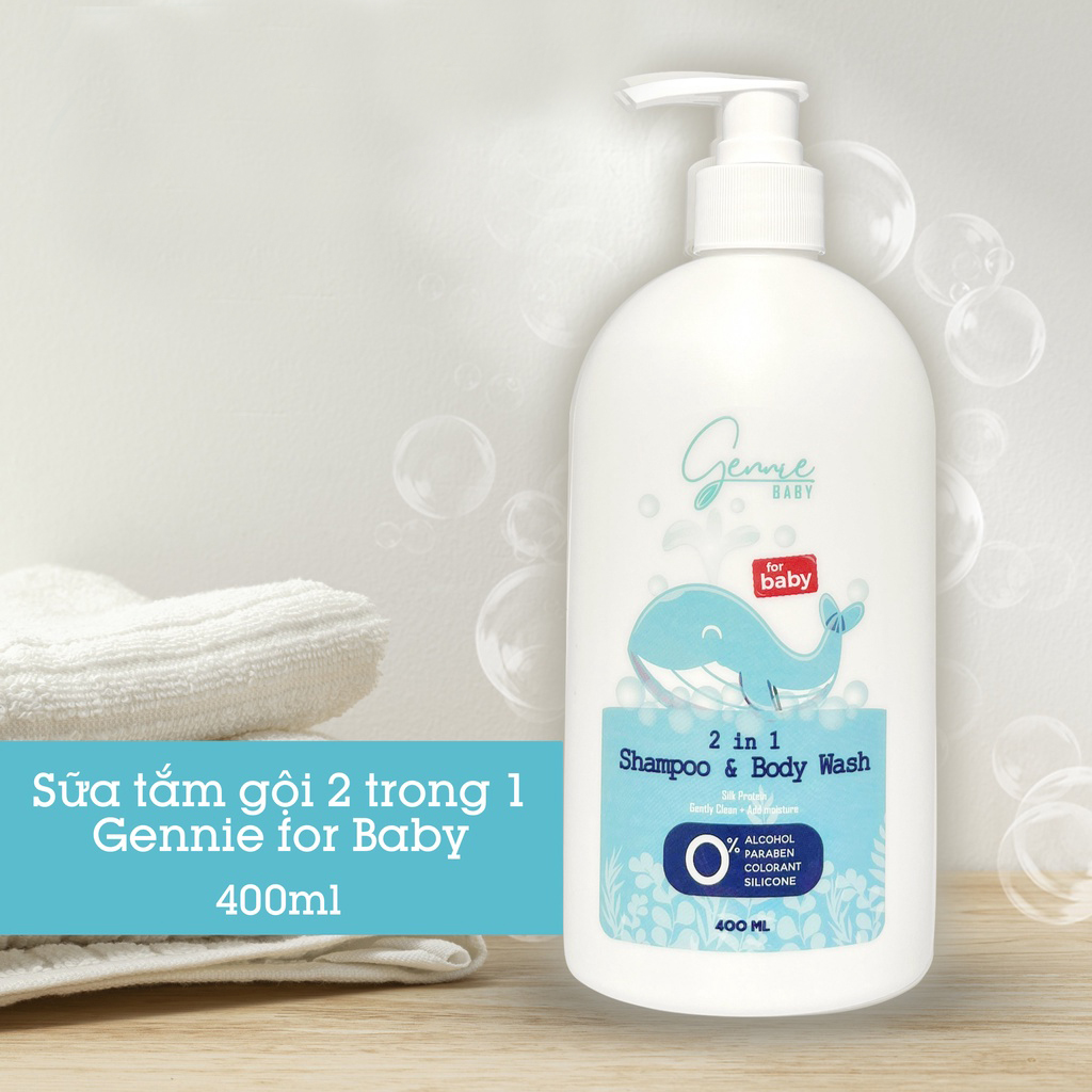 Gennie Kids 2in1 Shampoo & Body Wash For Baby