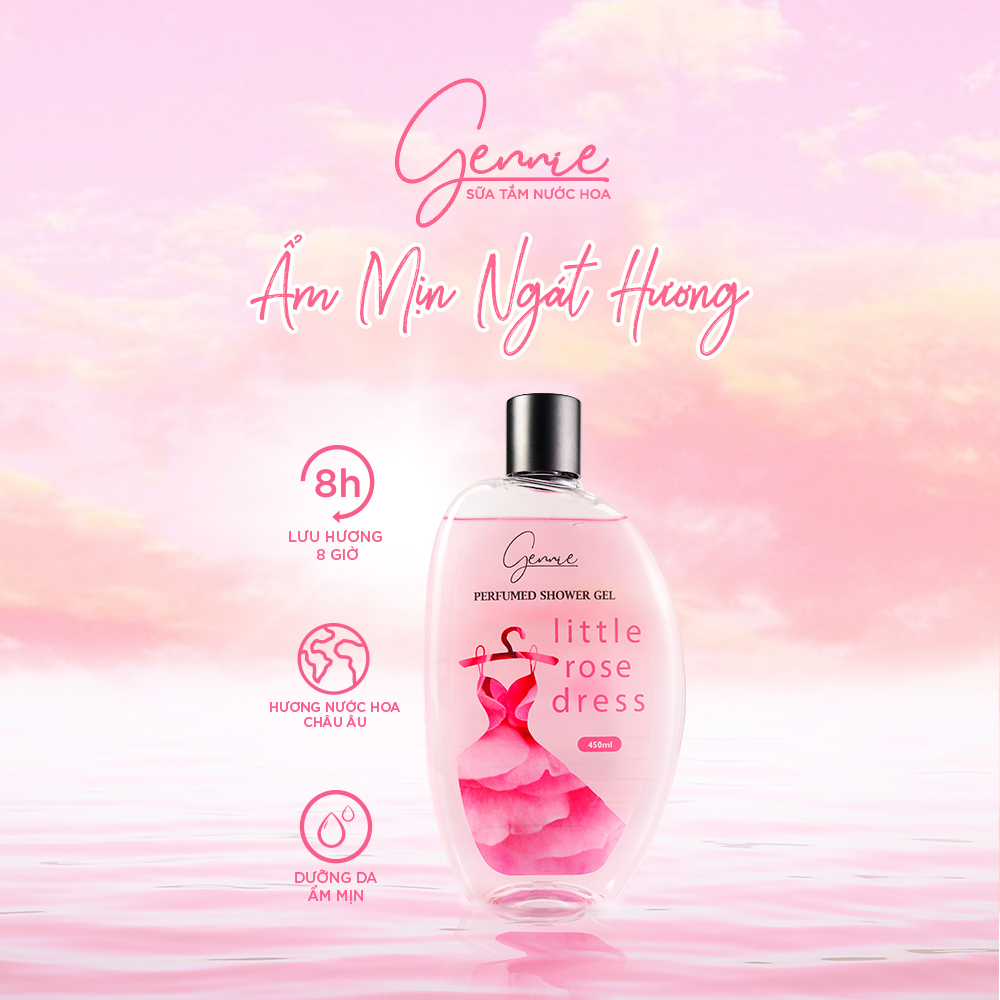 Gennie Little Rose Dress Shower Gel