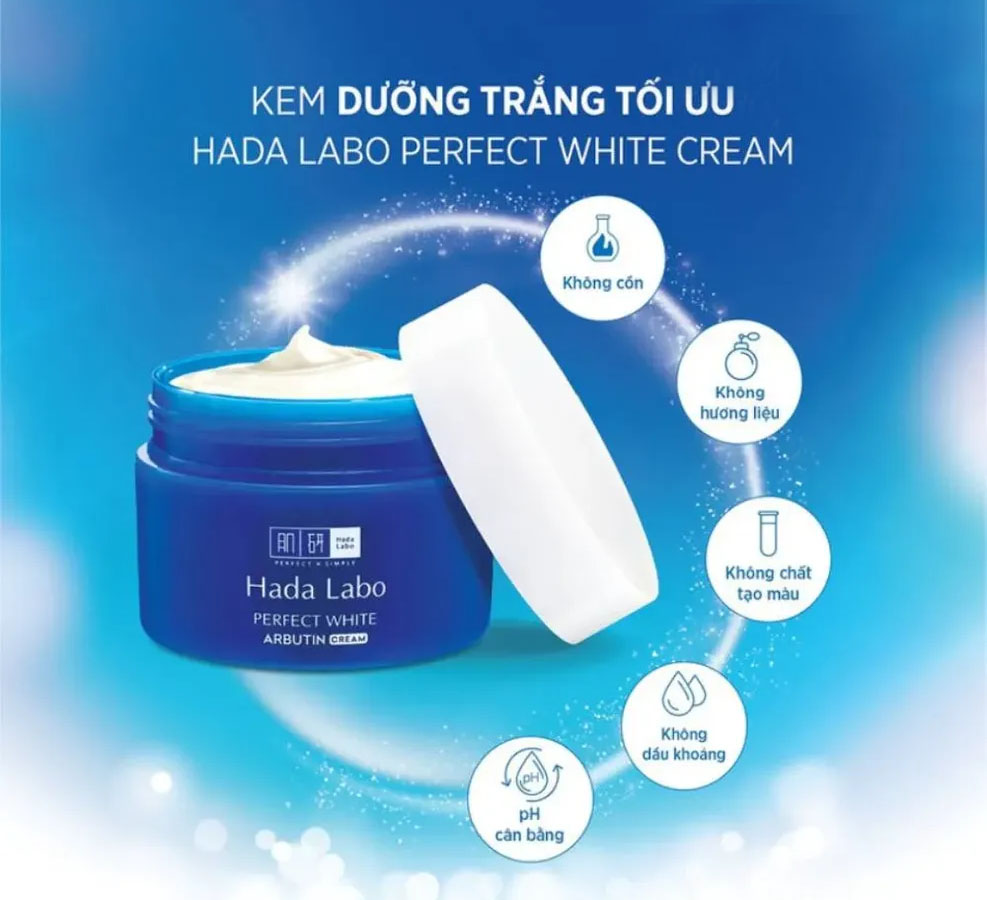 Hadalabo Perfect White cream 50g