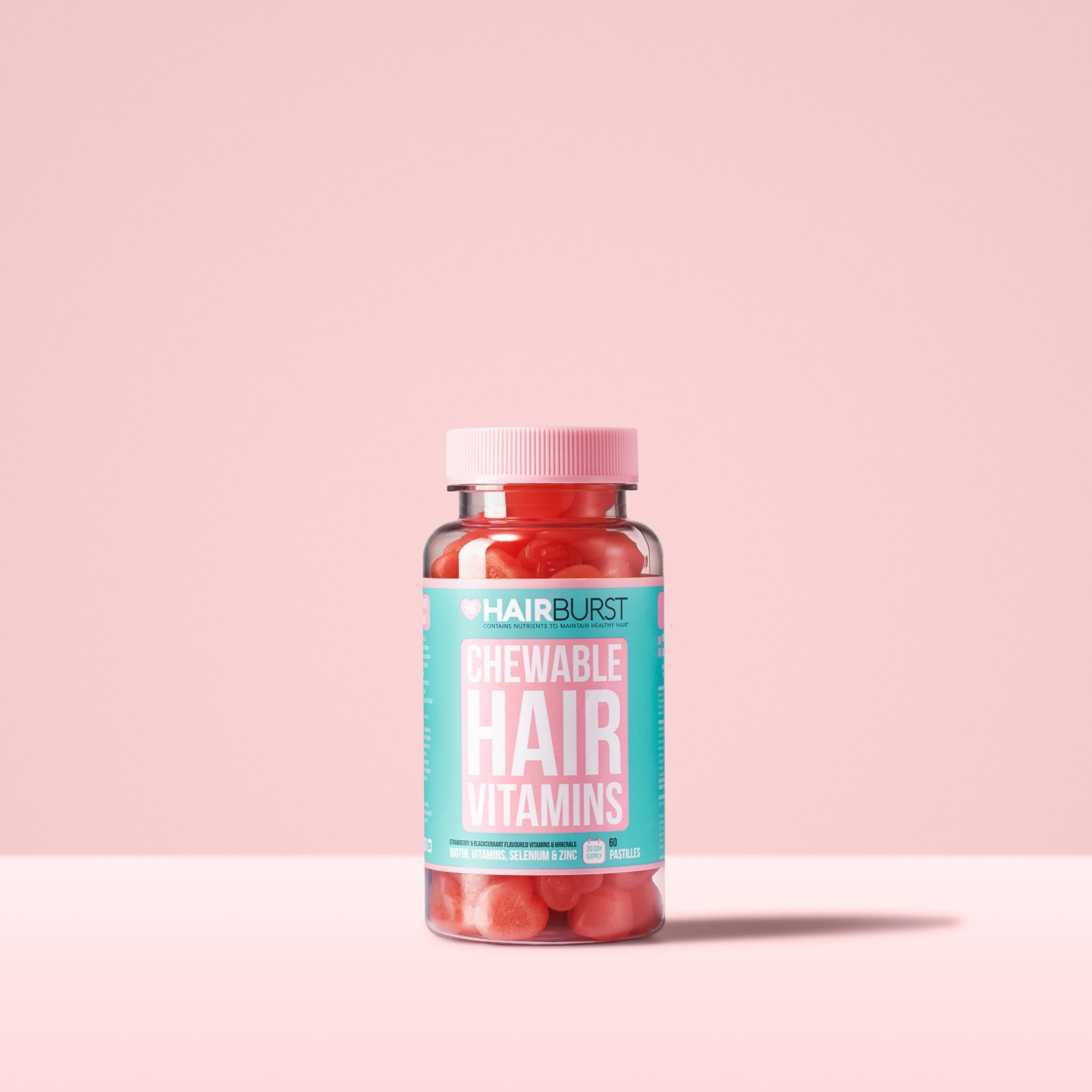 HAIRBURST, Thực Phẩm Chức Năng Hairburst Chewable Hair Vitamins Kẹo Dẻo  Kích Thích Mọc Tóc 60 Viên 96g | Watsons Vietnam