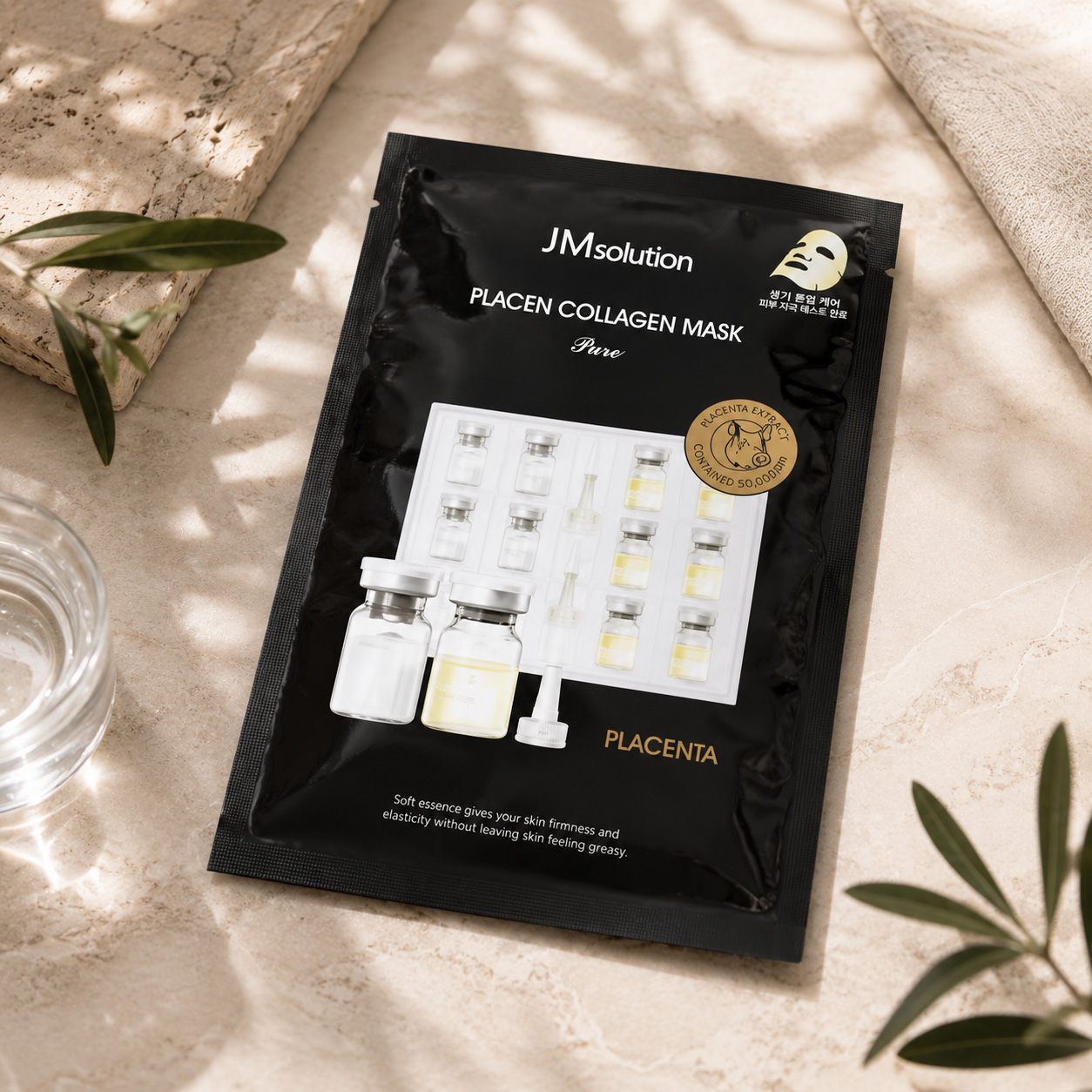 Mặt Nạ JMsolution Dưỡng Da Săn Chắc Placen Collagen Mask Pure 30ml