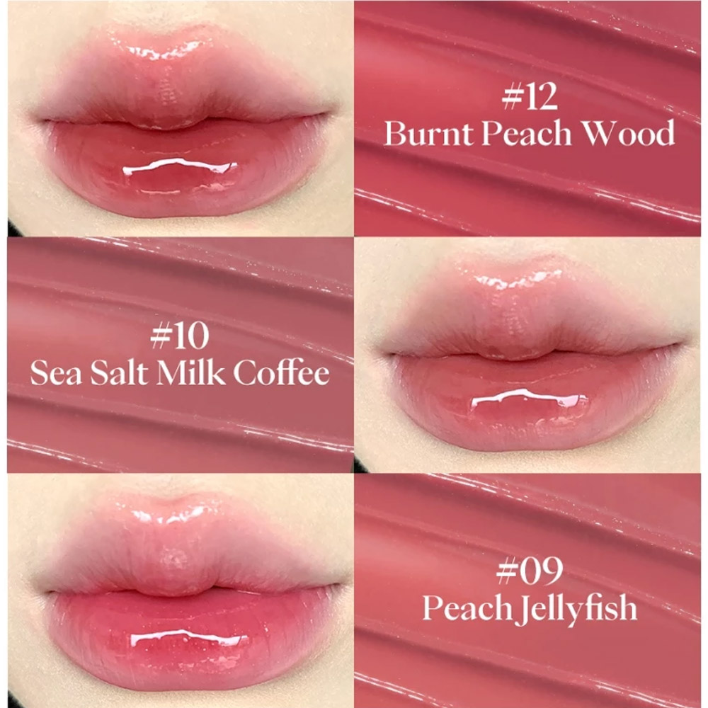 Son Kem Bóng Joocyee Glazed Lipgloss 3.2g .#10 Sea Salt Latte - Hình ảnh chính thức