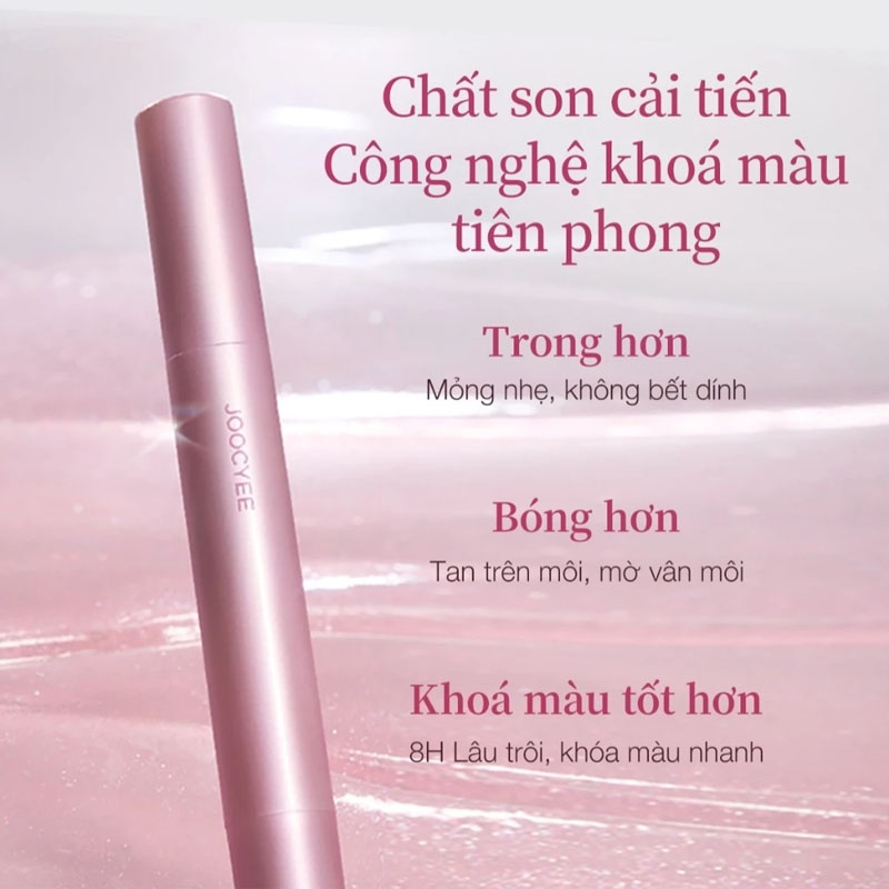 Son Bóng Joocyee Lasting Glossy Rouge 3g .#566 Sweet Tea Son Bóng Joocyee Lasting Glossy Rouge 3g .#566 Sweet Tea - Hình ảnh chính thức