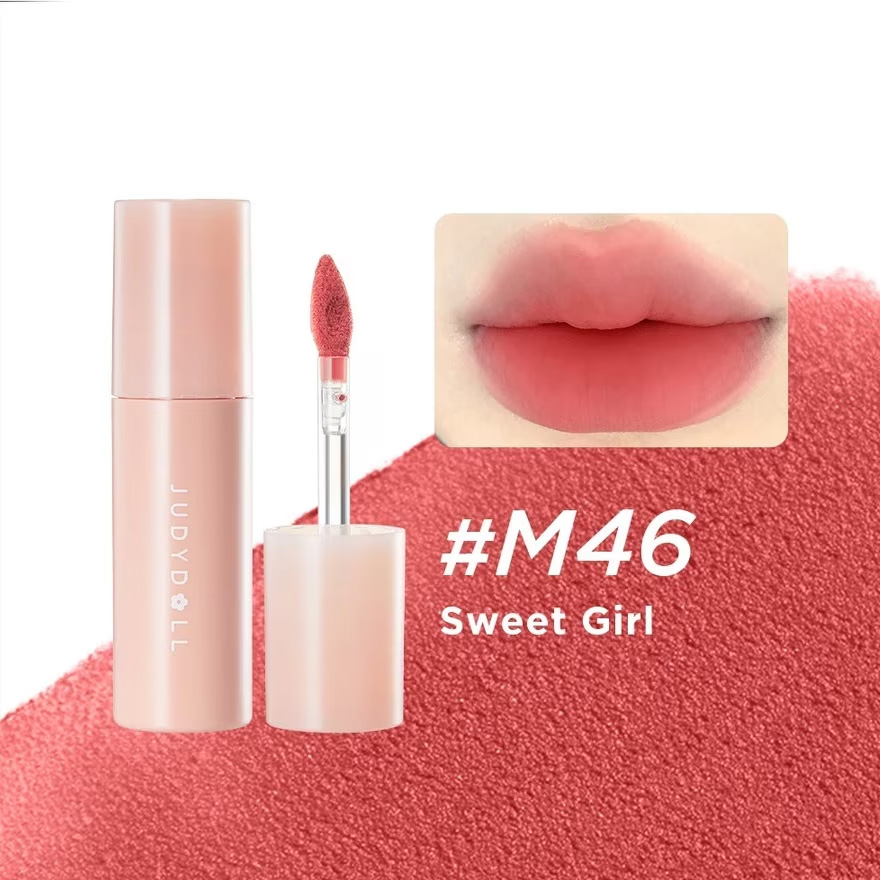 Son Kem Judydoll Matte Lip Mud 2.8g .#M46 Hồng Đào Baby Son Kem Judydoll Matte Lip Mud 2.8g .#M46 Hồng Đào Baby - Hình ảnh chính thức