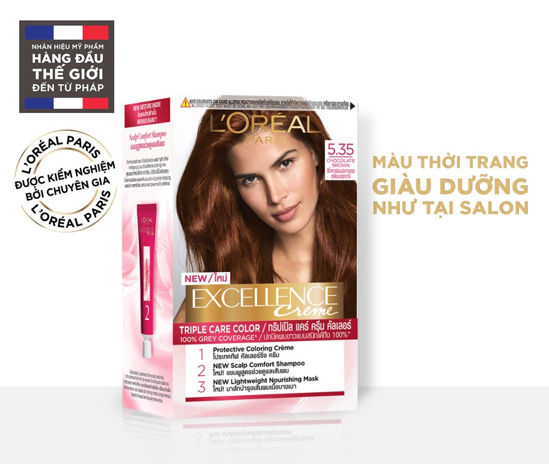 Nhuộm Phủ Bạc L'oréal Paris Excellence Crème