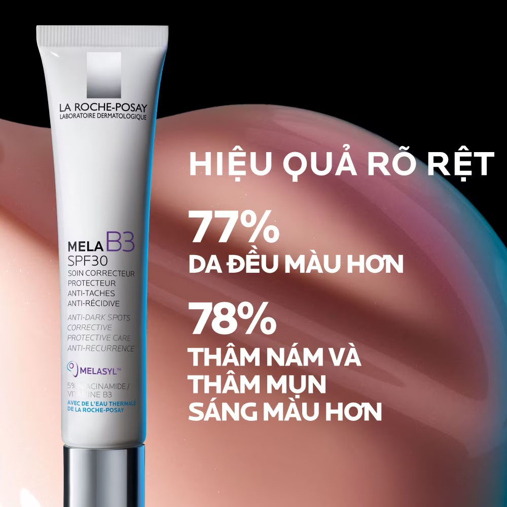 Kem Dưỡng La Roche Posay Mờ Thâm Nám Mela B3 Anti-Dark Spots Corrective Protective Care Anti-Recurrence 40ml - 2