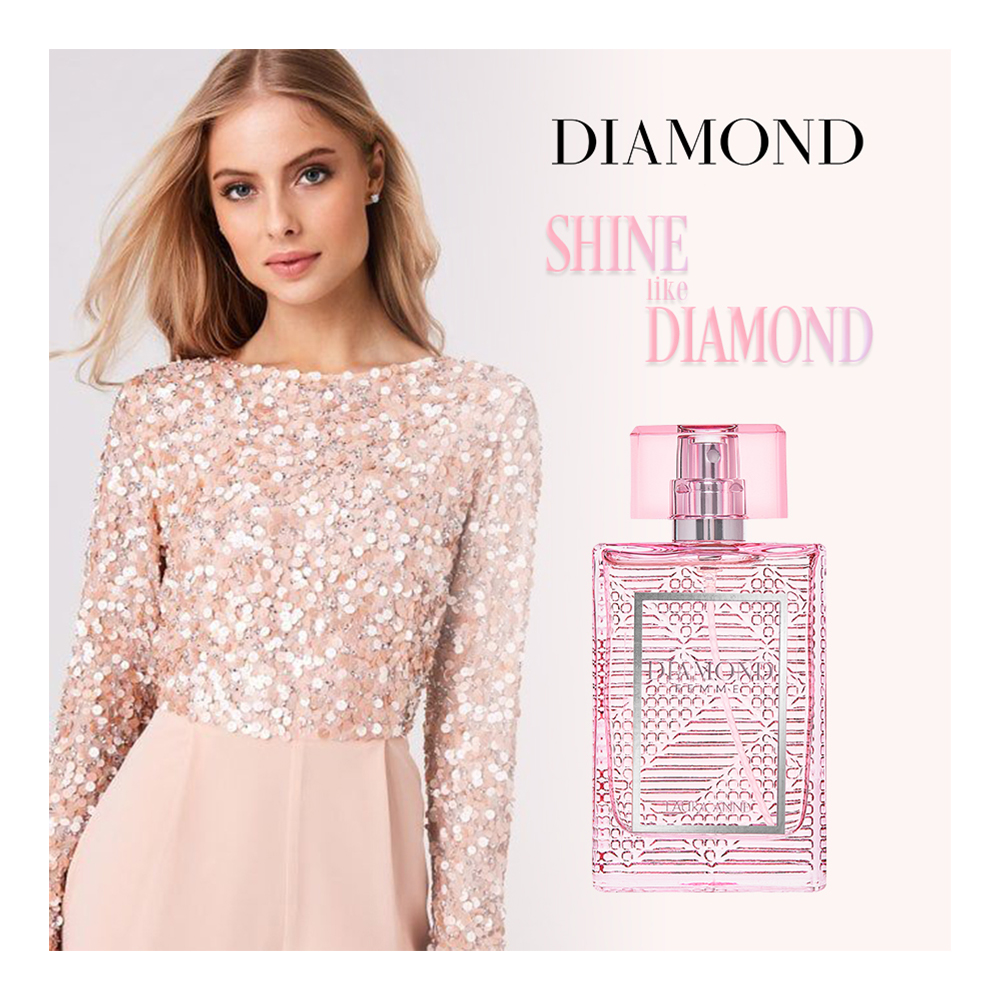Laura Anne Diamond Femme Pink