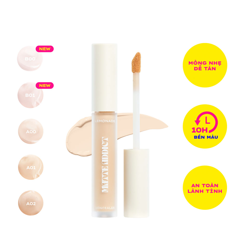 Lemonade Matte Addict Concealer 3g A00