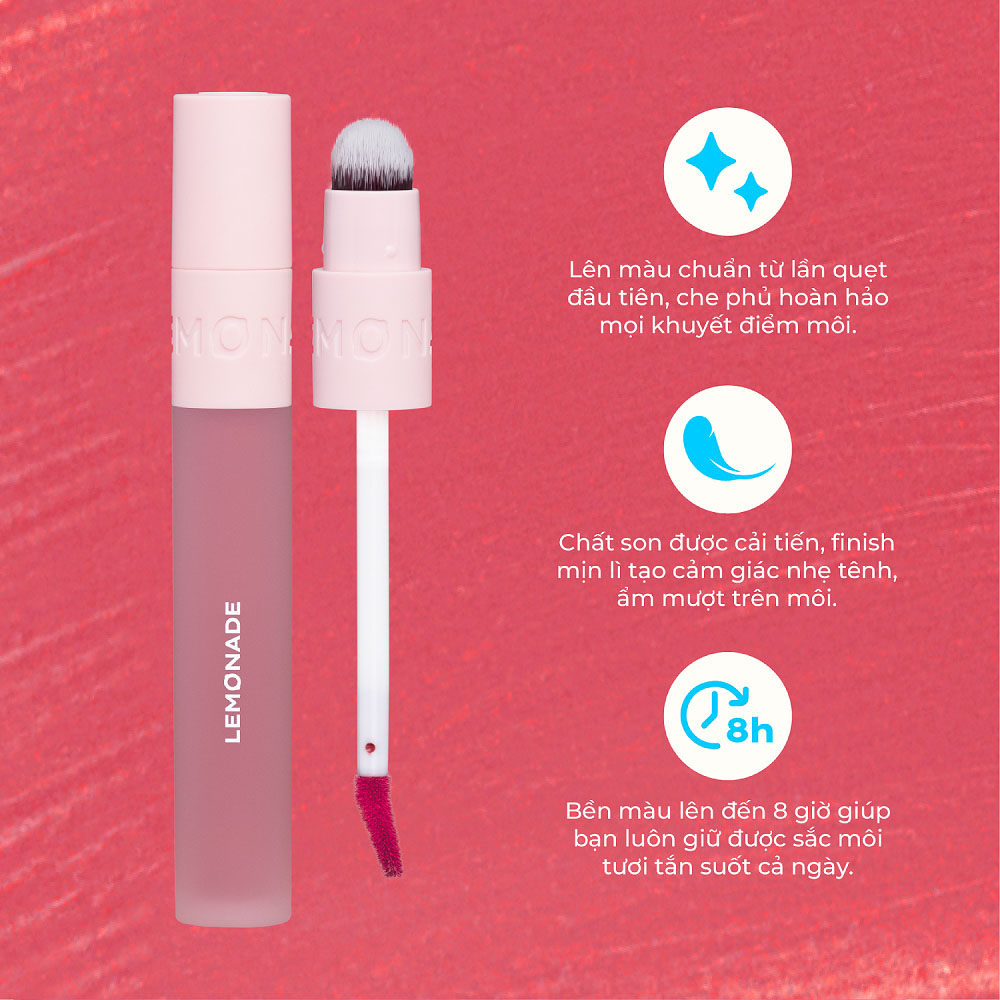 Son Kem 2 Đầu Lemonade Perfect Couple Lip 3.5g .#5Years - 1