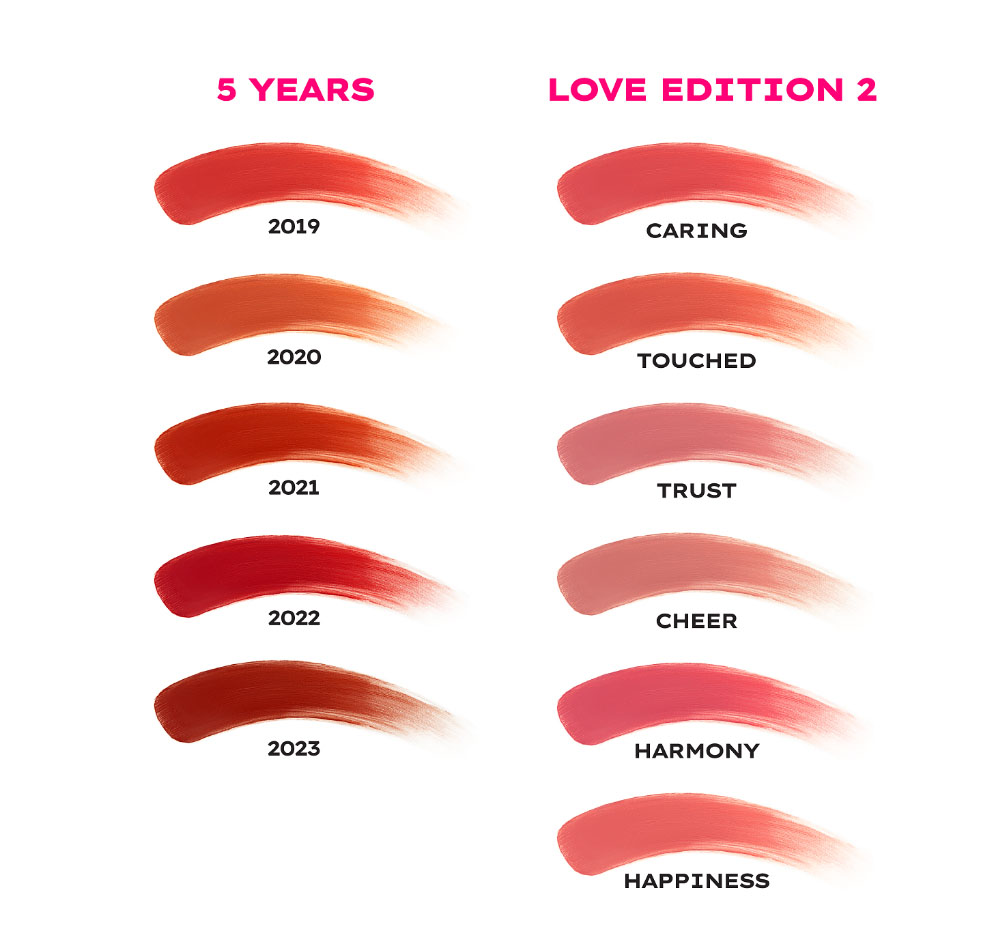 Son Kem 2 Đầu Lemonade Perfect Couple Lip 3.5g .#5Years - 2