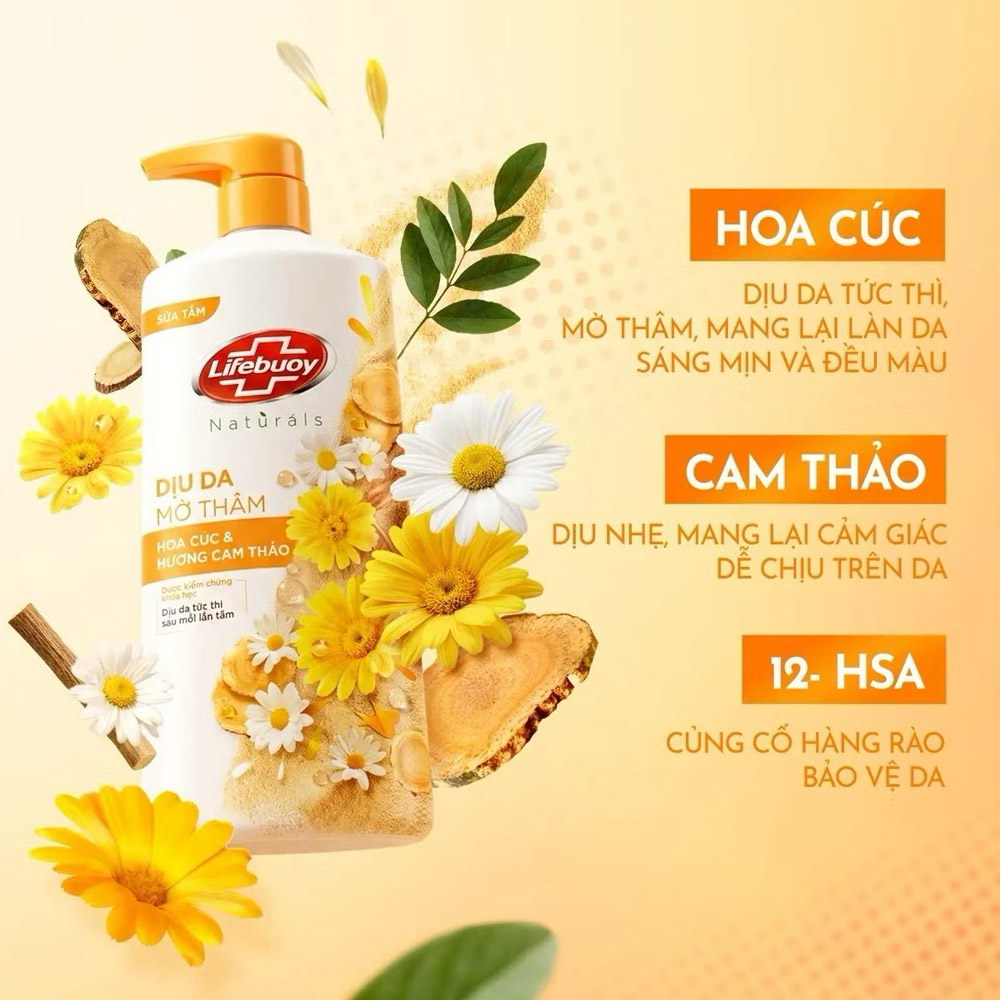 Lifebuoy Body Wash Chamomile & Licorice 800g