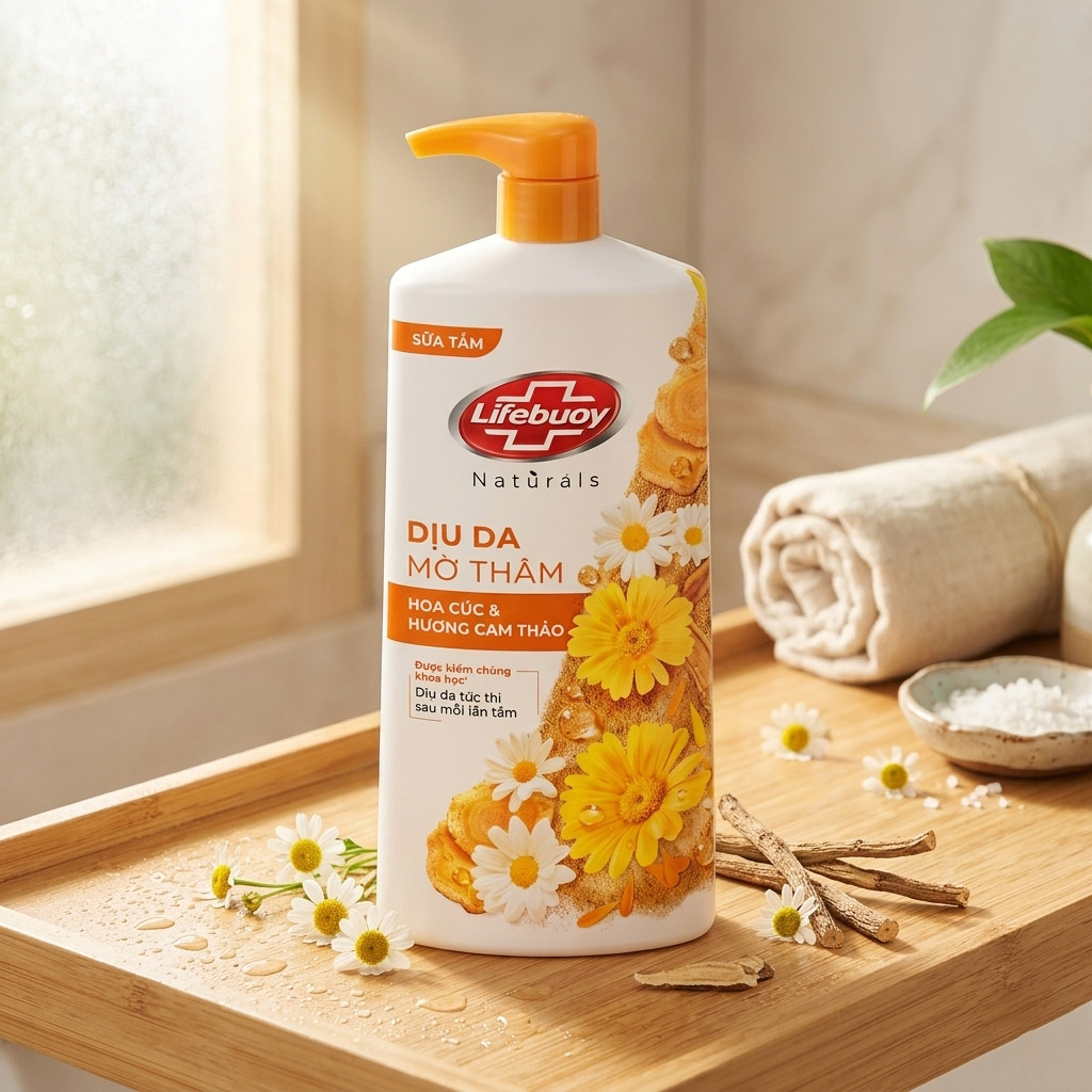 Lifebuoy Body Wash Chamomile & Licorice 800g