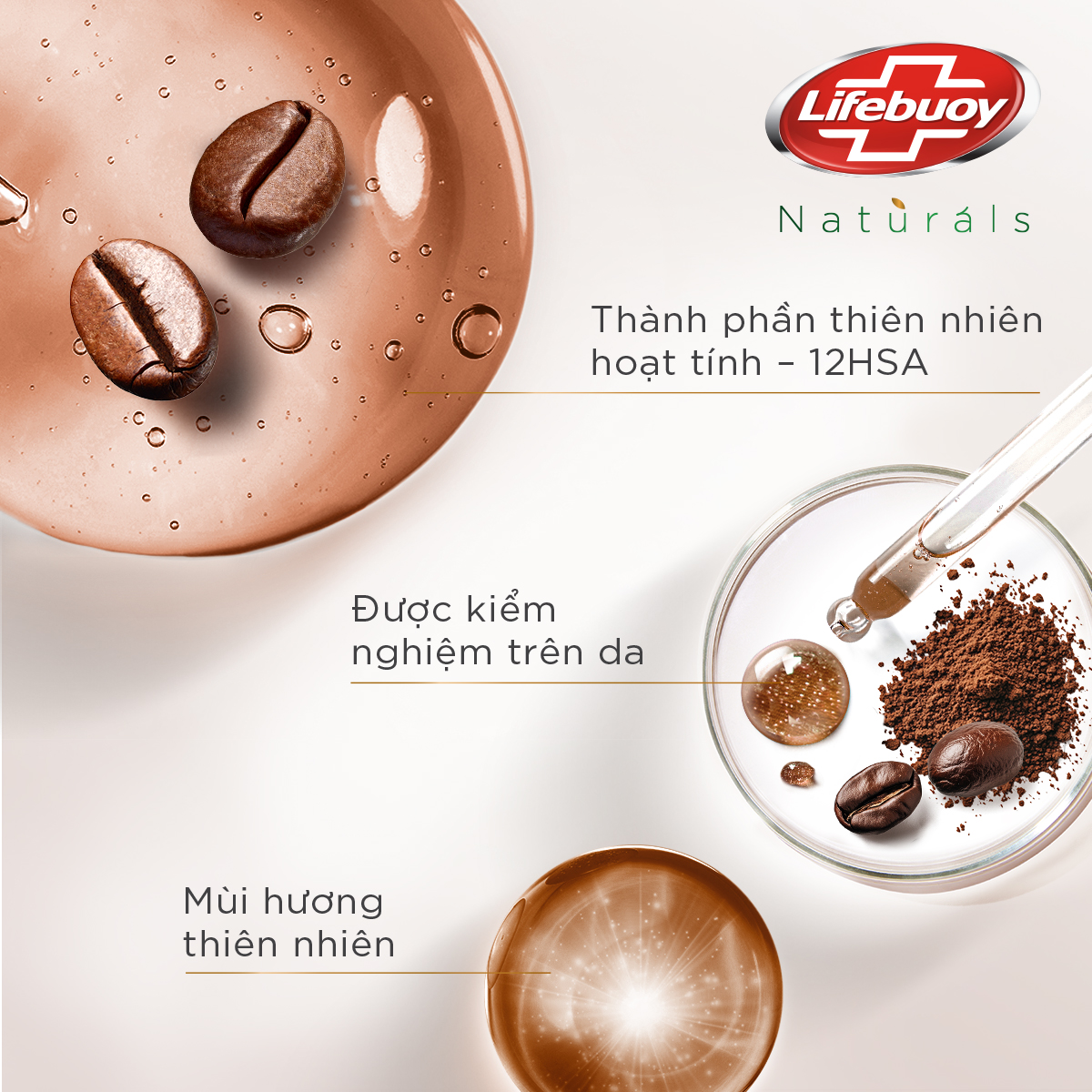 Sữa Tắm Lifebuoy Cà Phê Sạch Tế Bào Da Chết 800g - 2
