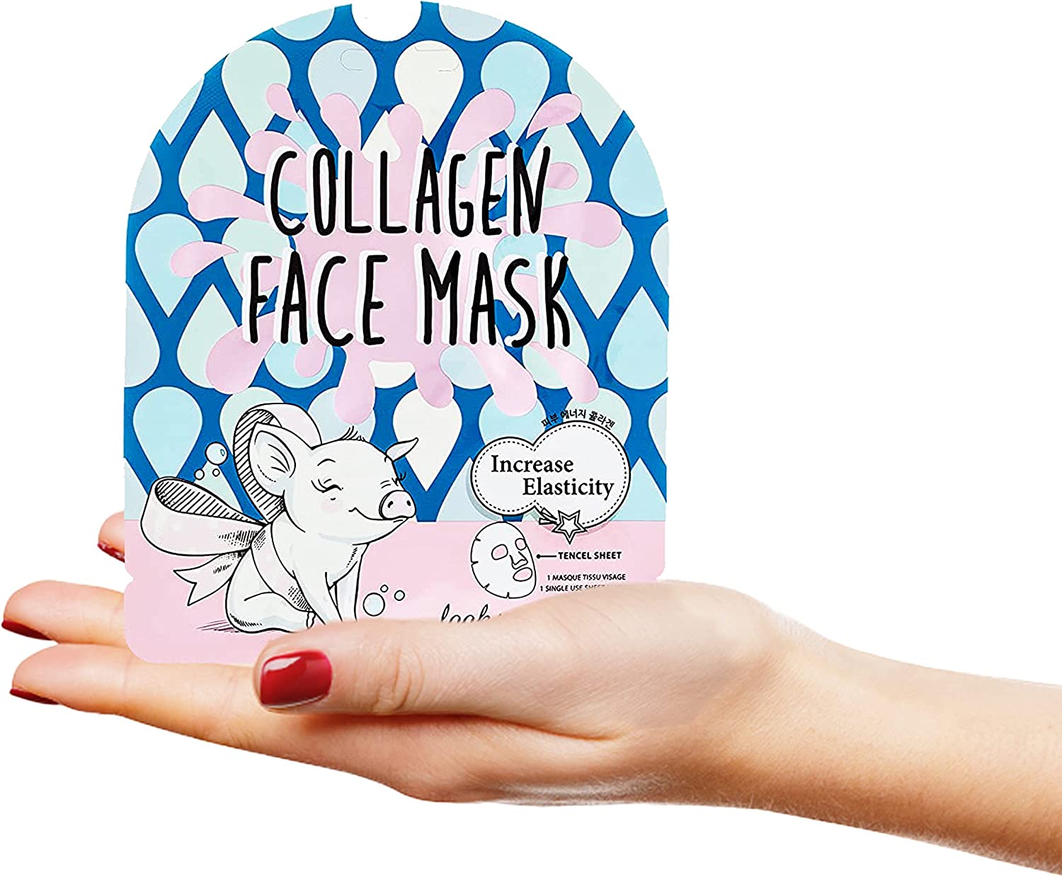 Mặt Nạ Tăng Đà&.,&n Hồi Da Look At Me Face Mask Collagen Increase Elasticity 25ml