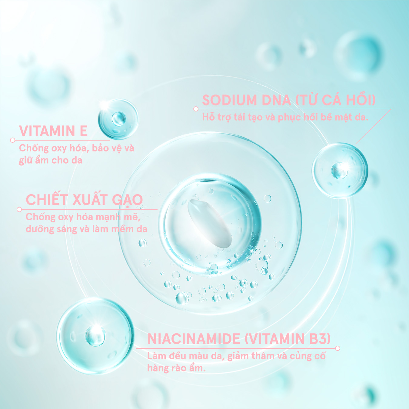 Mặt Nạ M.O.I - Hydrogel Rice Mask Gạo Tinh Khiết 32g - 1