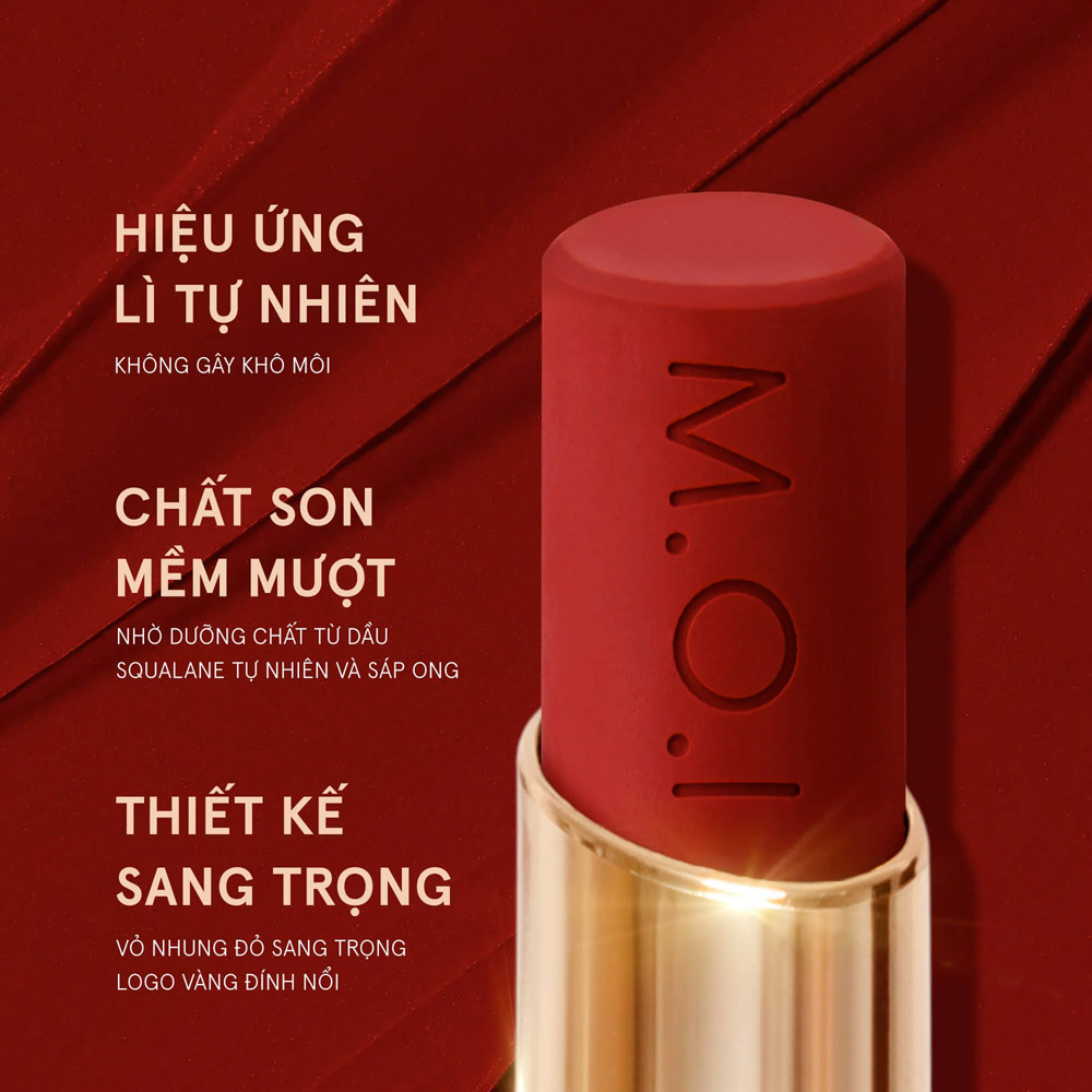 Son Môi M.O.I Queen Of Rose - 1