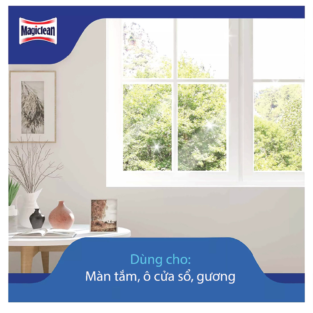 Buy MAGICLEAN, Magiclean Glass Cleaner Bottle 500ml with Special