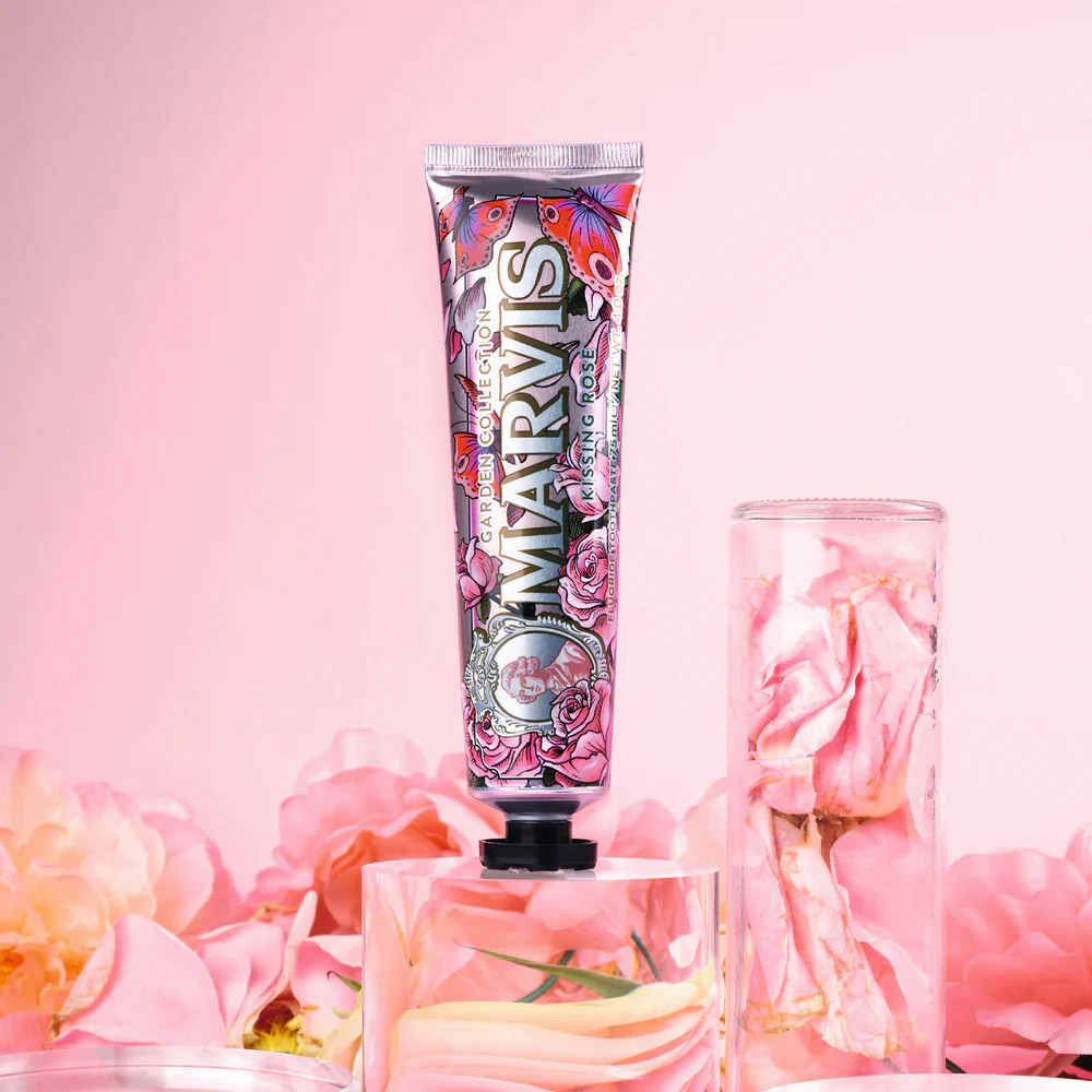 Kem Đánh Răng Marvis Kissing Rose 75ml - 1