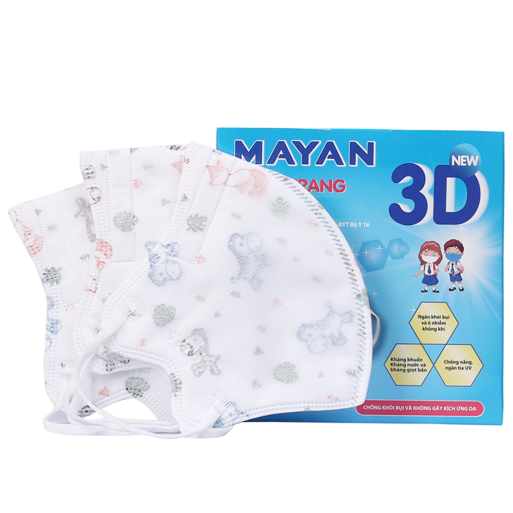 Khẩu Trang Mayan Mask 3D Children Freesize