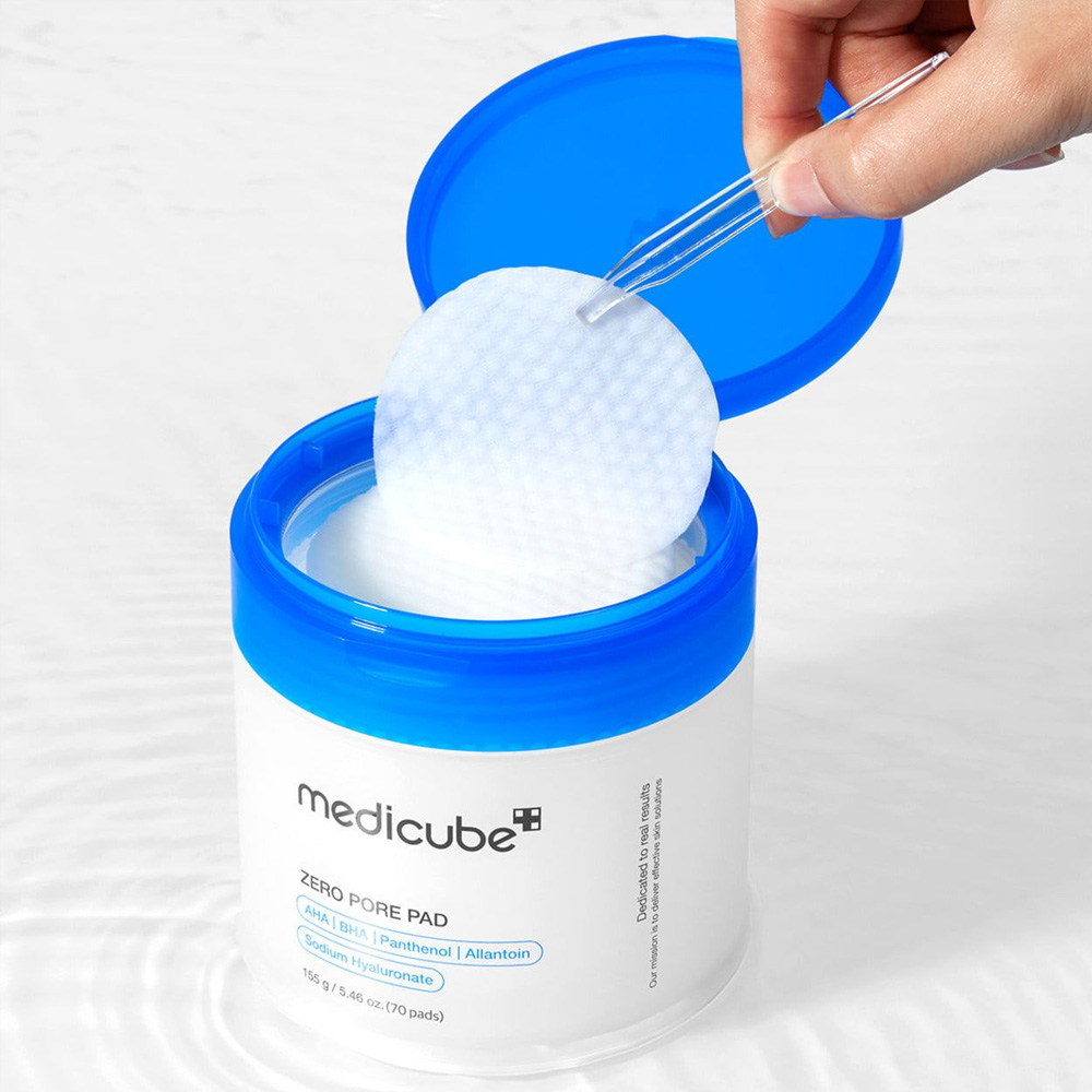 Medicube Zero Pore Pad 2.0- Dual-sided toner pad for smooth and clean skin